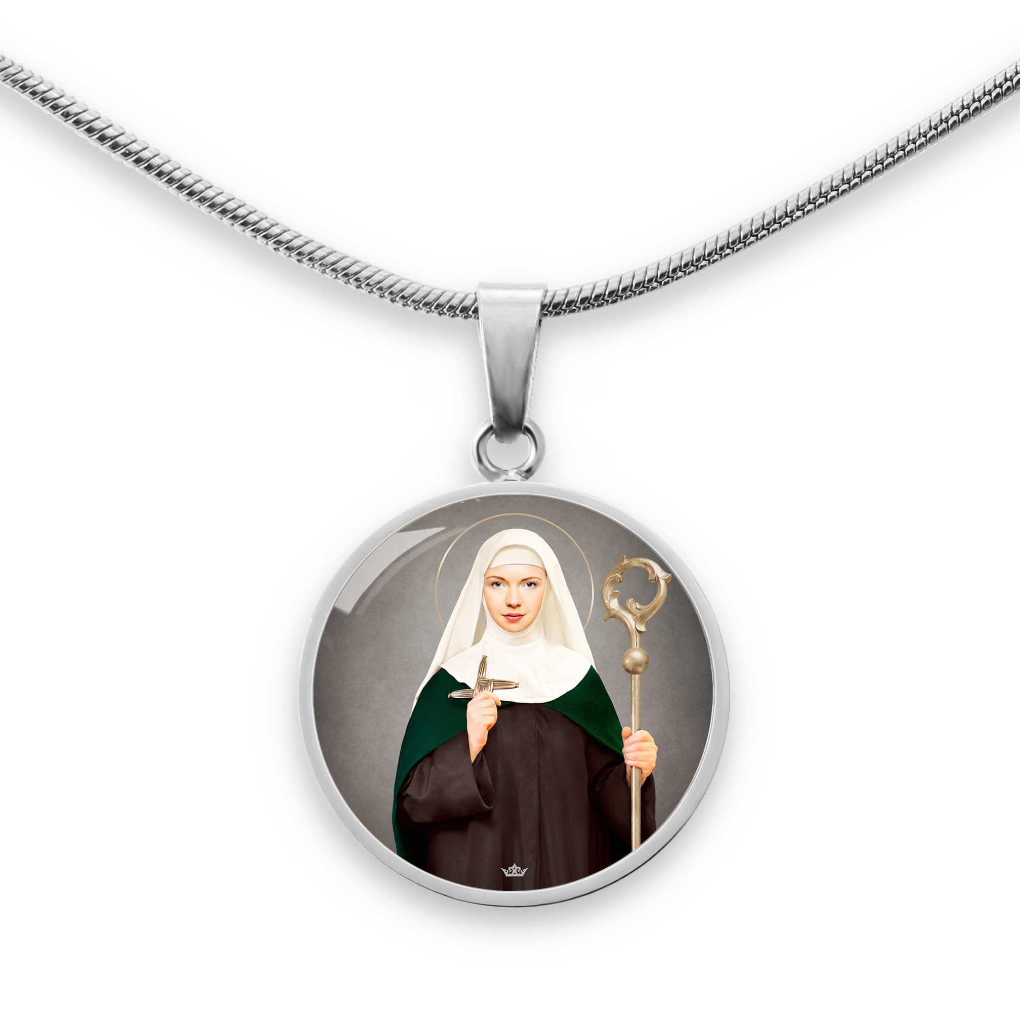 St. Brigid of Ireland Pendant Necklace - VENXARA®