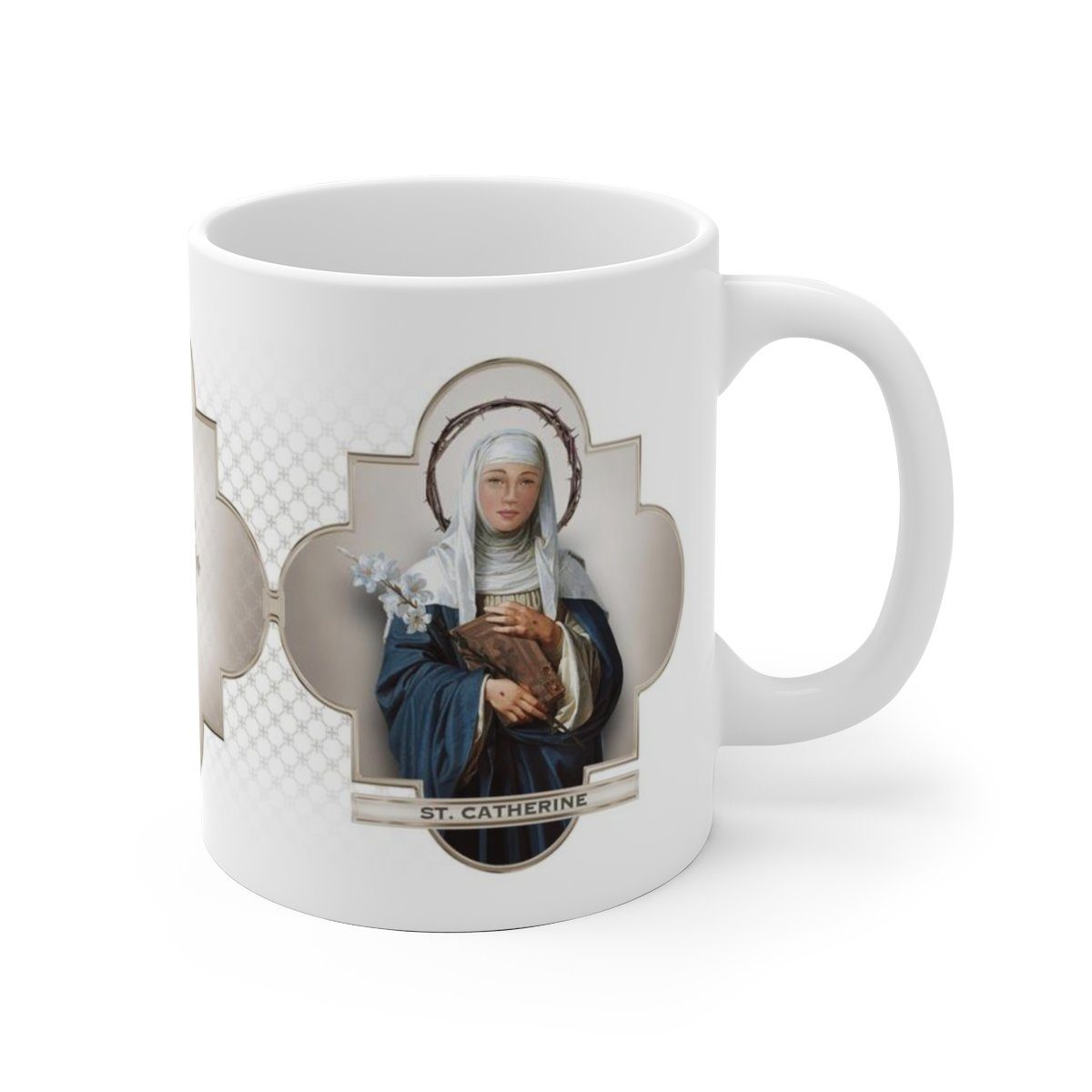 St. Catherine of Siena Ceramic Mug - VENXARA®