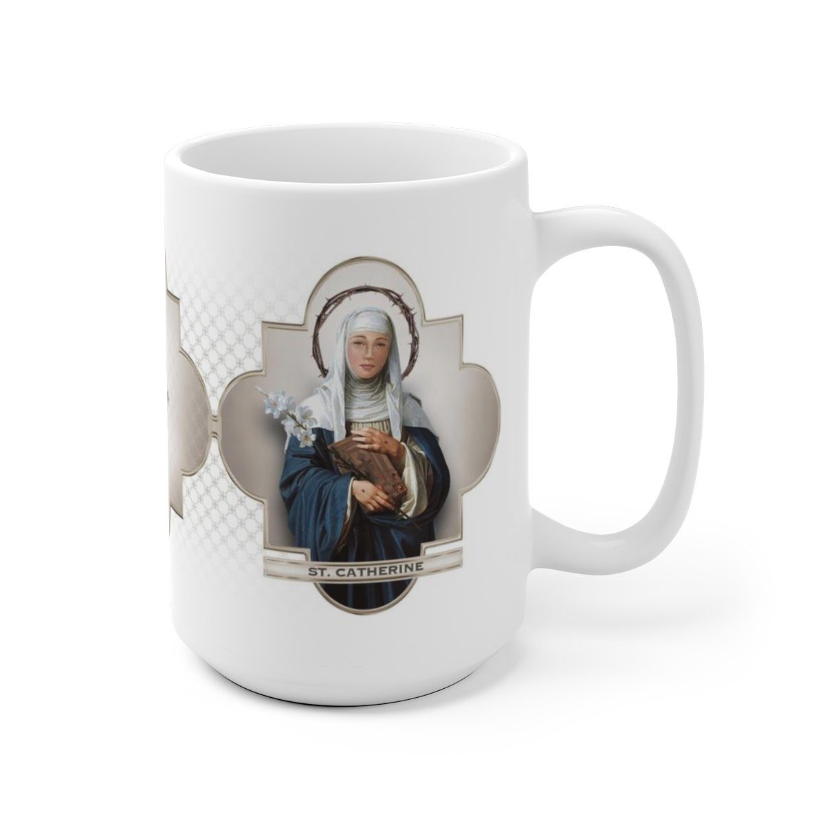St. Catherine of Siena Ceramic Mug - VENXARA®