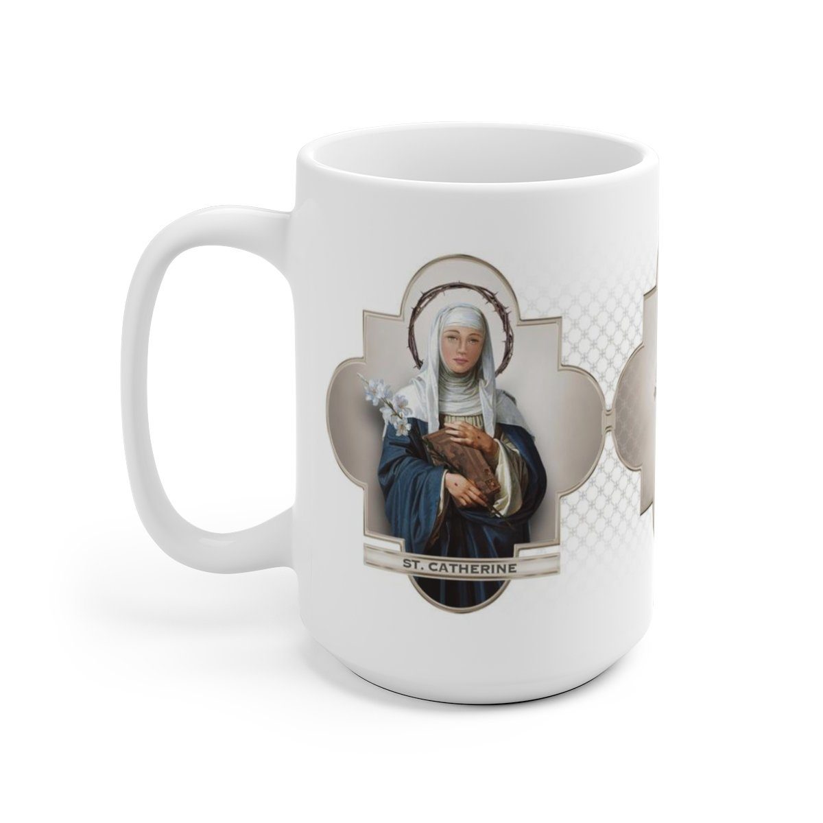 St. Catherine of Siena Ceramic Mug - VENXARA®