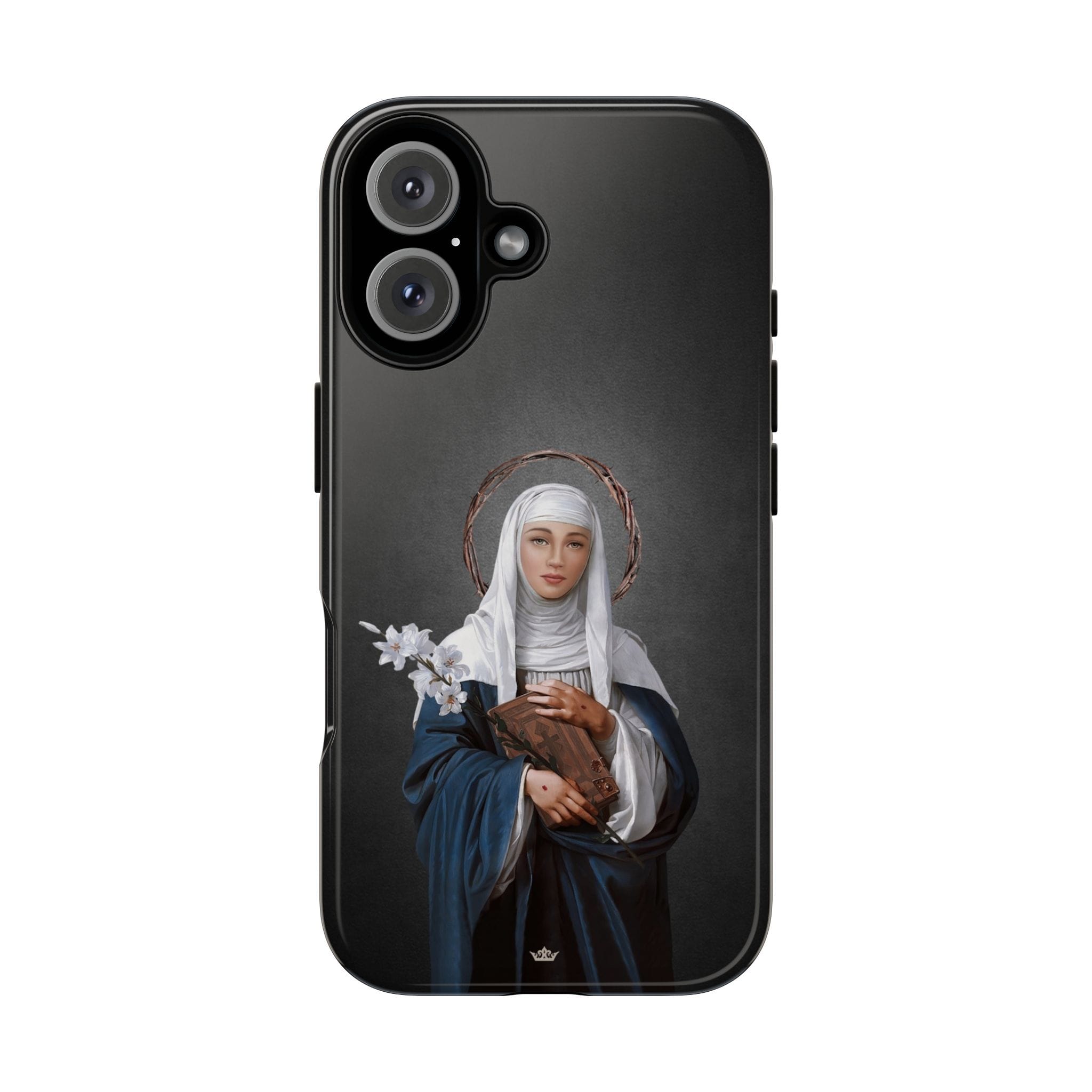 St. Catherine of Siena Hard Phone Case (Dark) Copyright VENXARA