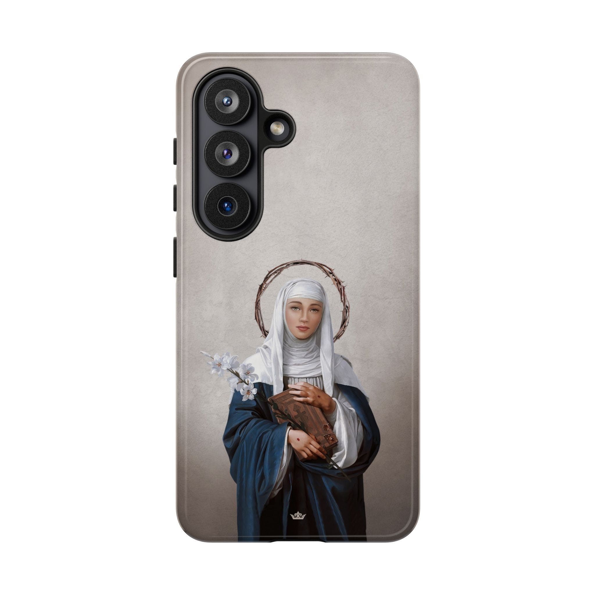 St. Catherine of Siena Hard Phone Case (Light) Copyright VENXARA