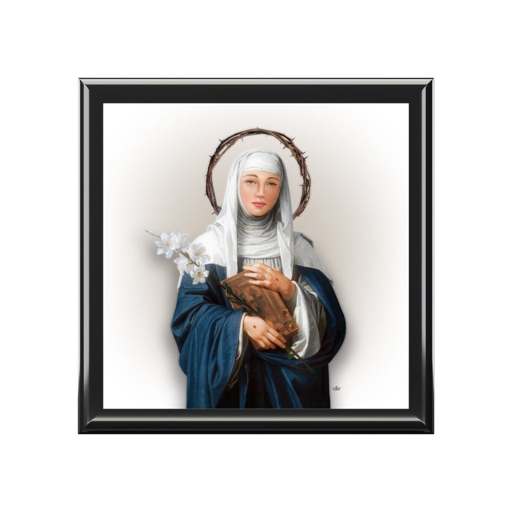 St. Catherine of Siena Keepsake Box - VENXARA®