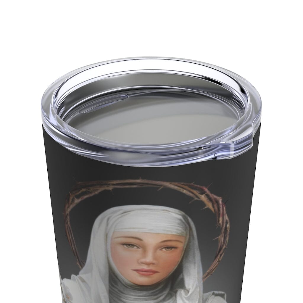 St. Catherine of Siena Lord's Prayer Tumbler 20 oz. (Ash) - VENXARA®