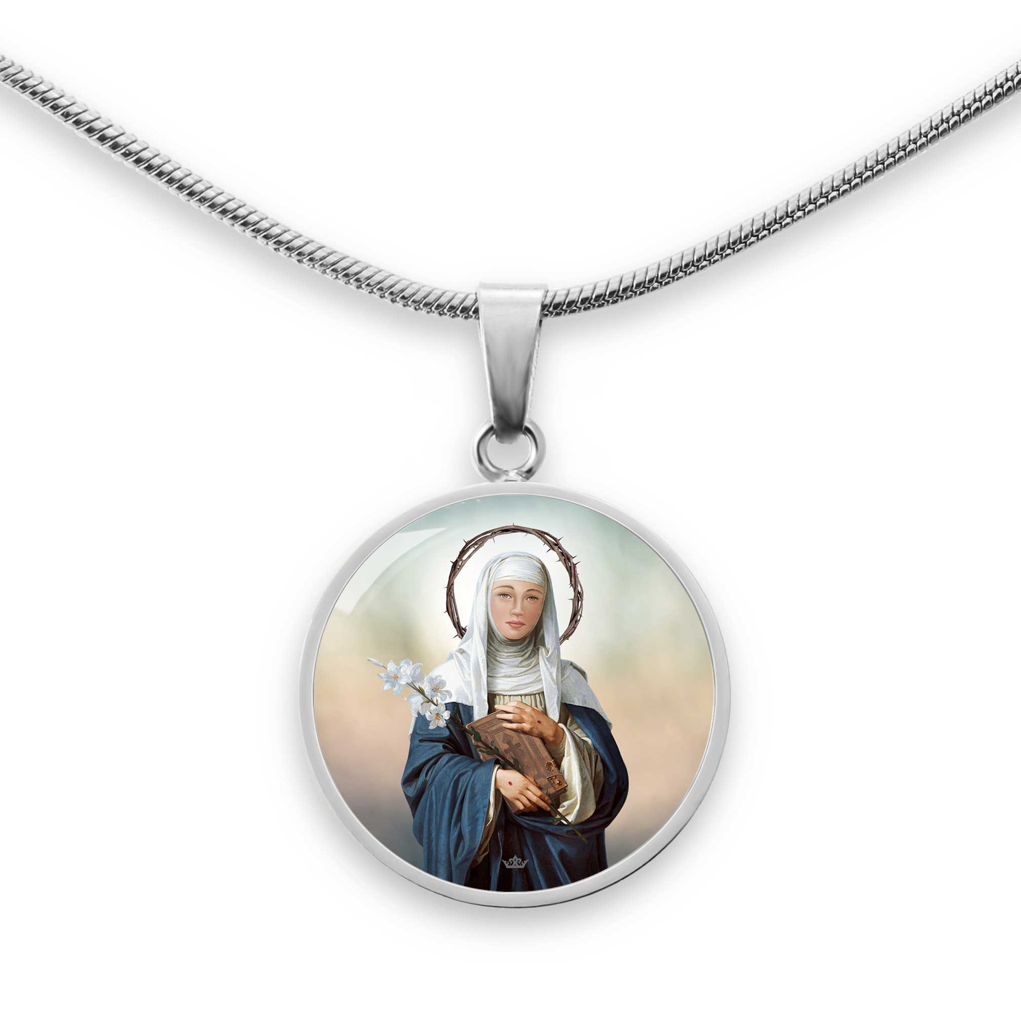 St. Catherine of Siena Pendant Necklace - VENXARA®