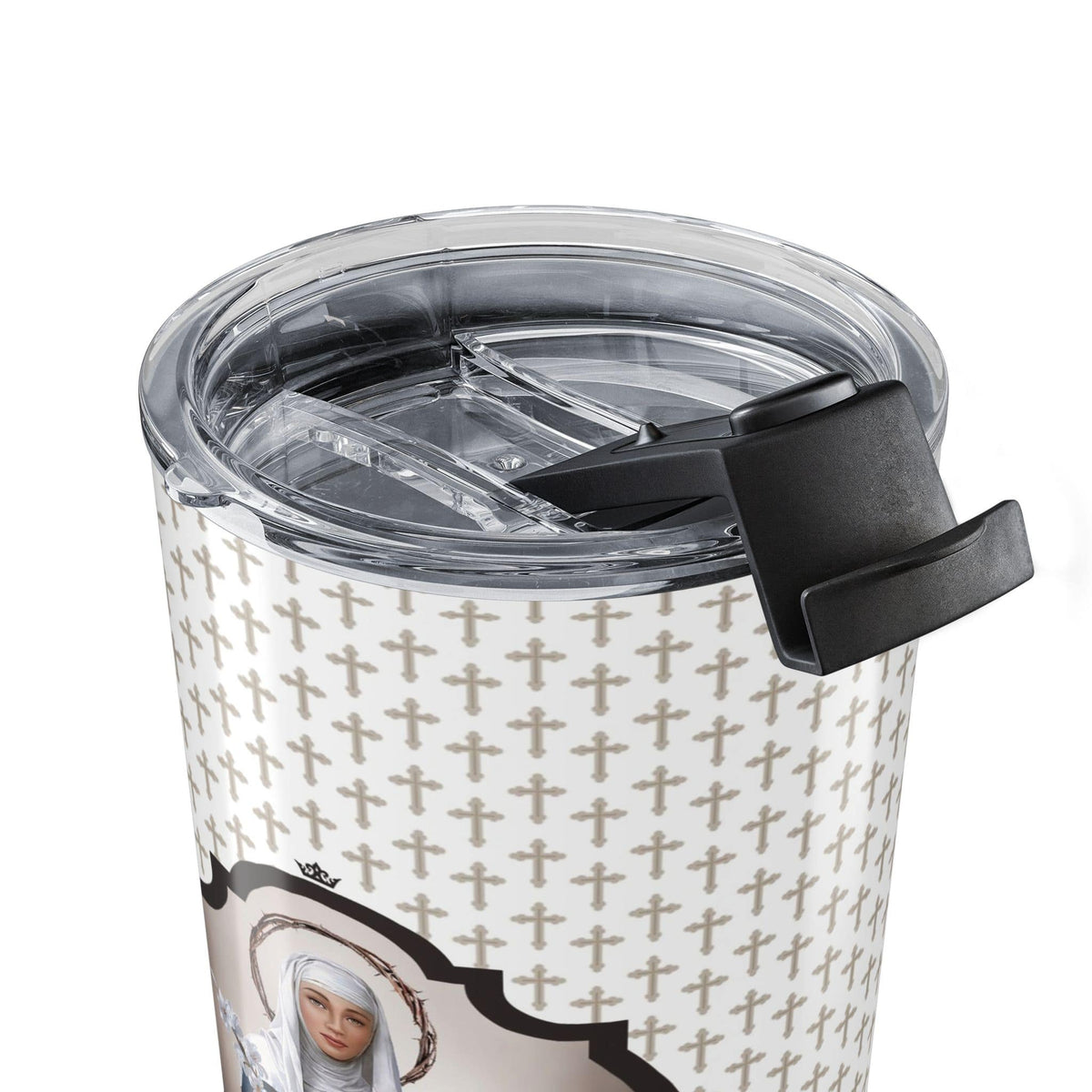 St. Catherine of Siena Tumbler (Crosses 20 oz) Copyright VENXARA