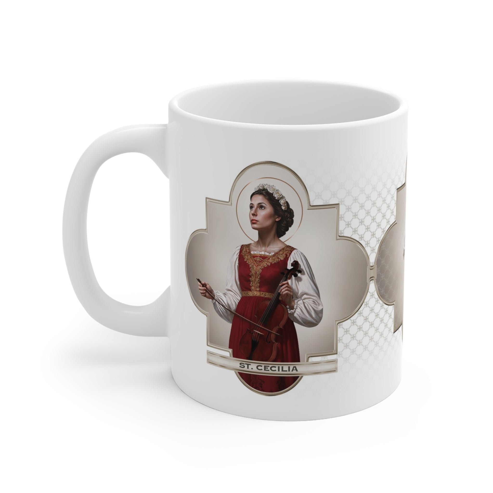 St. Cecilia Ceramic Mug - VENXARA®