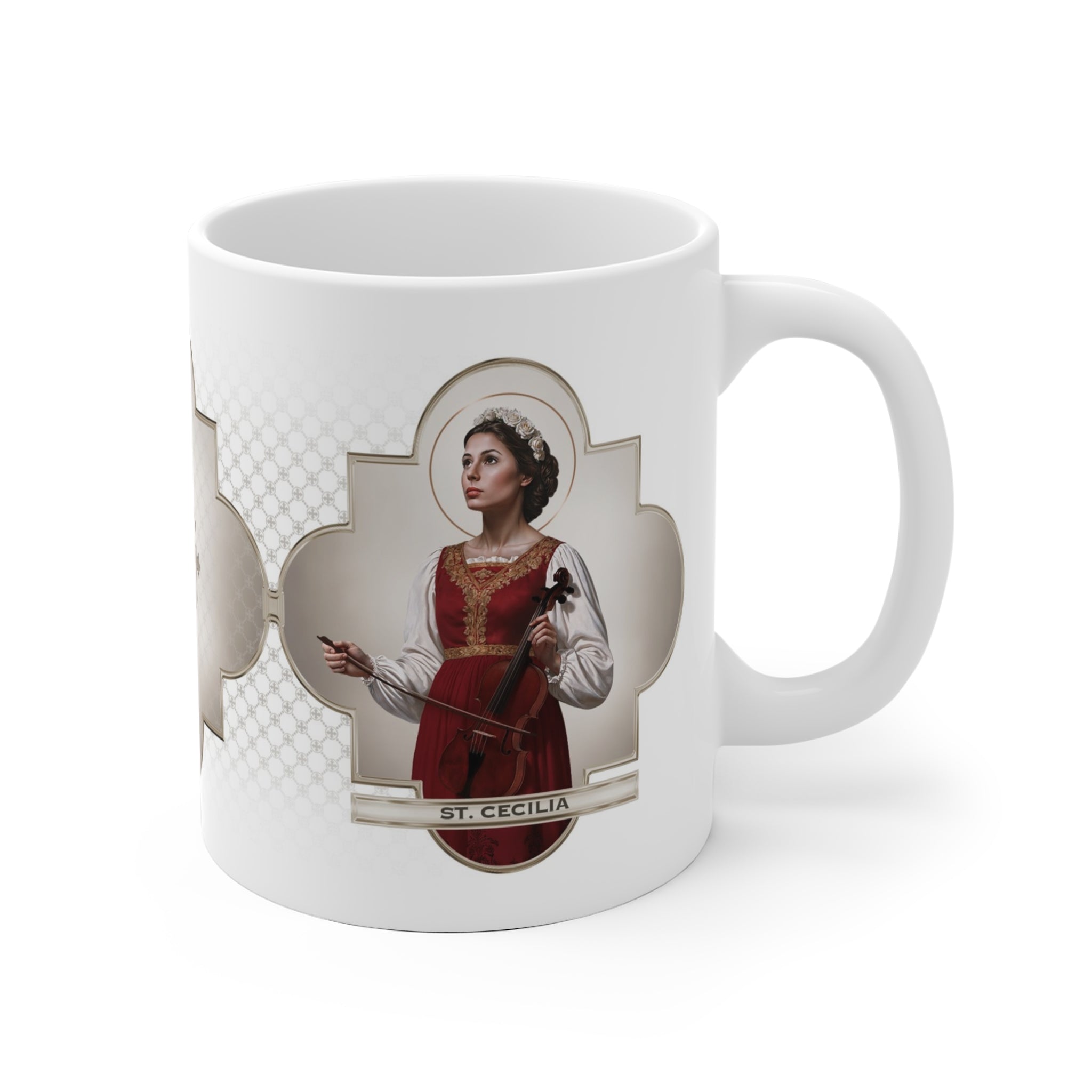 St. Cecilia Ceramic Mug - VENXARA®