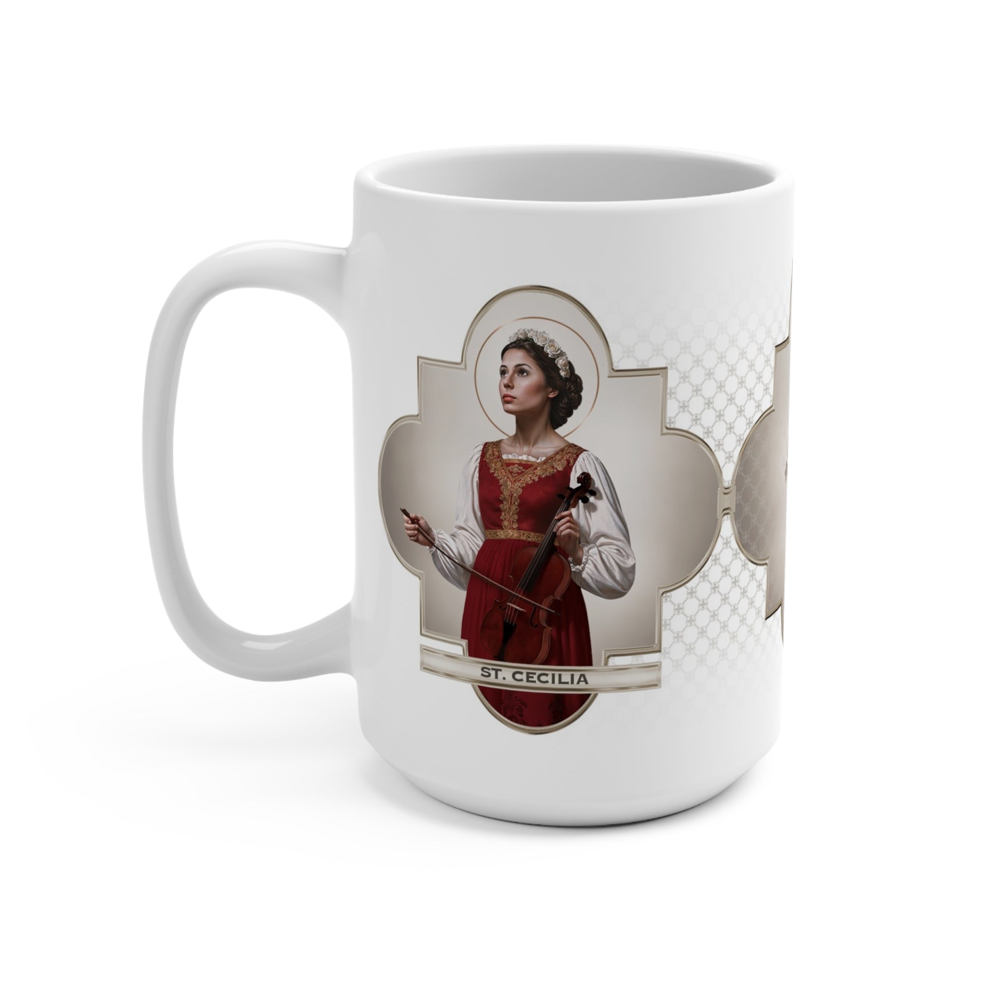 St. Cecilia Ceramic Mug - VENXARA®