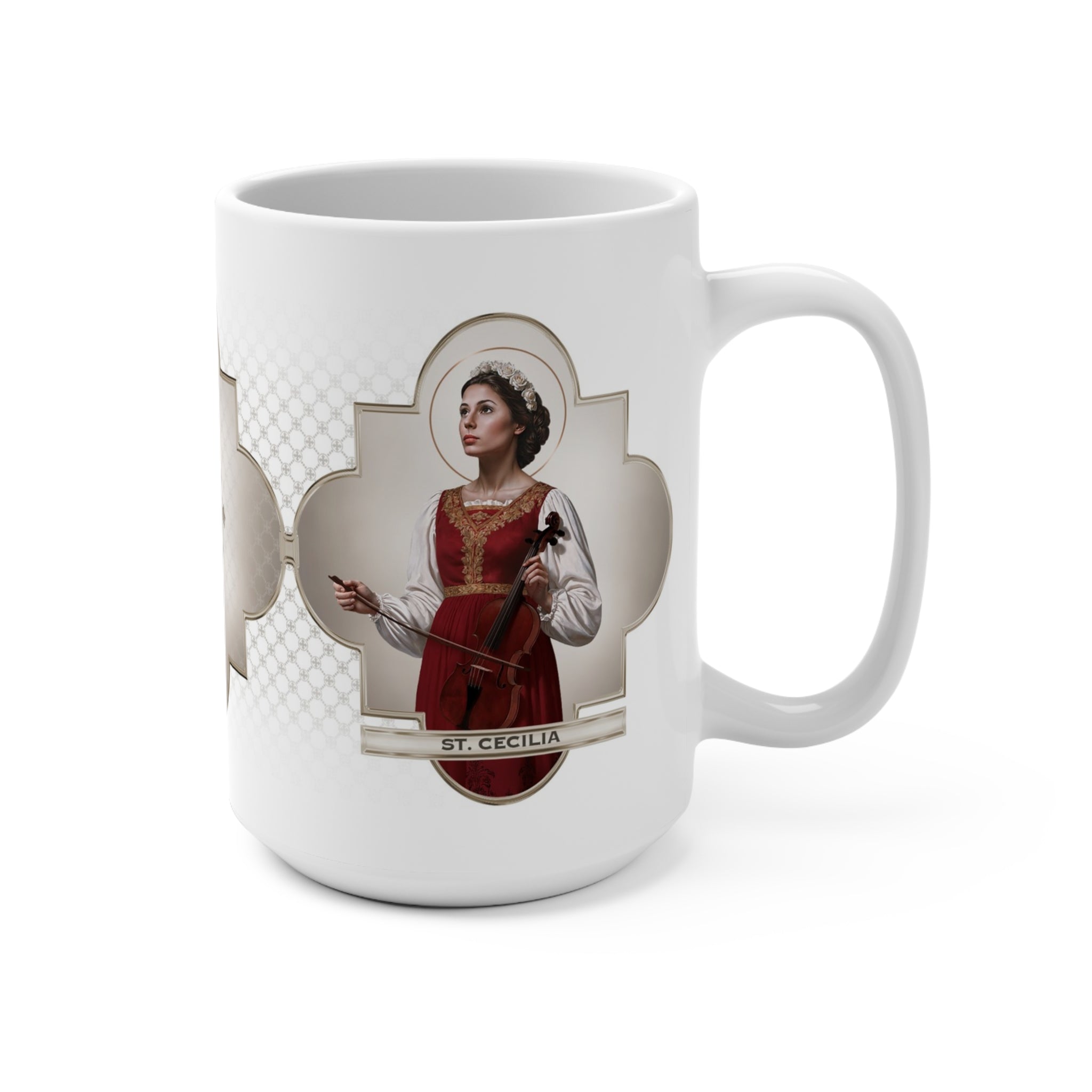 St. Cecilia Ceramic Mug - VENXARA®
