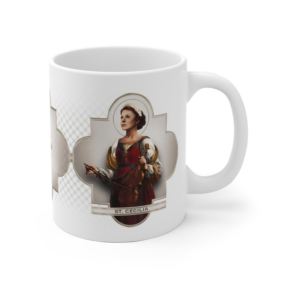 St. Cecilia Ceramic Mug - VENXARA®