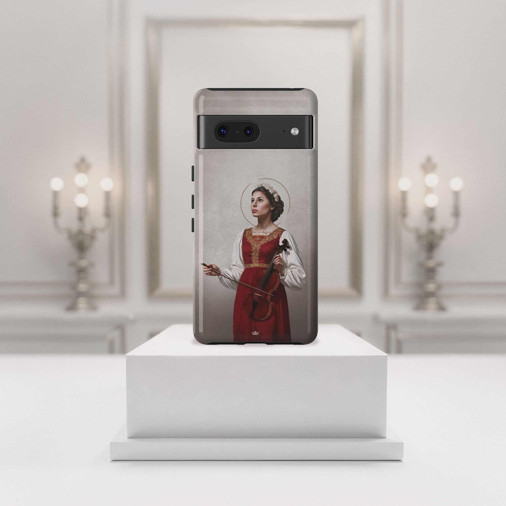 St. Cecilia Hard Phone Case (Light) - VENXARA®