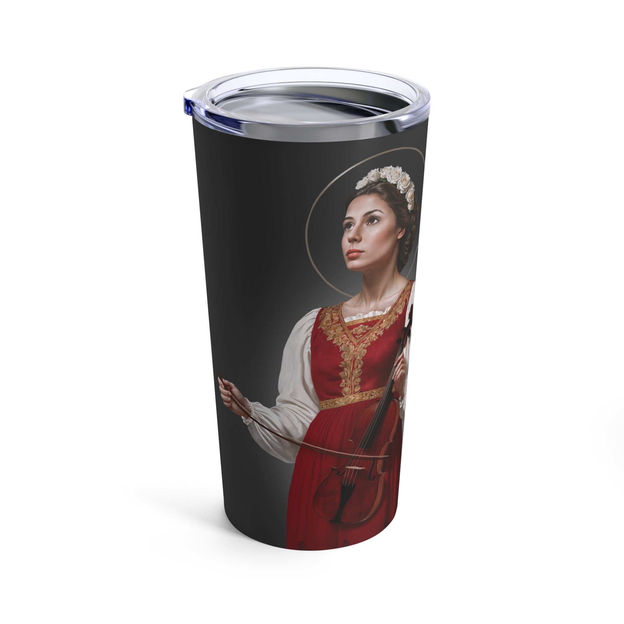 St. Cecilia Lord's Prayer Tumbler 20 oz. (Ash) - VENXARA®