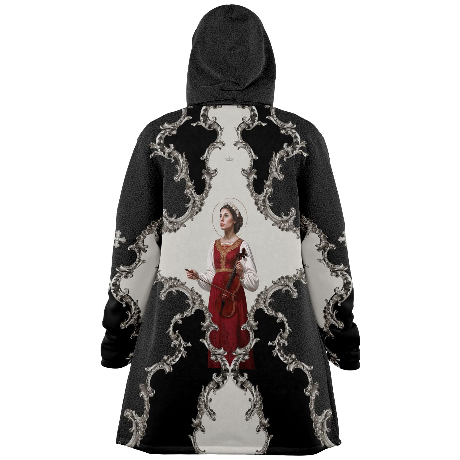 St. Cecilia Microfleece Cloak (Baroque Leopard) - VENXARA®
