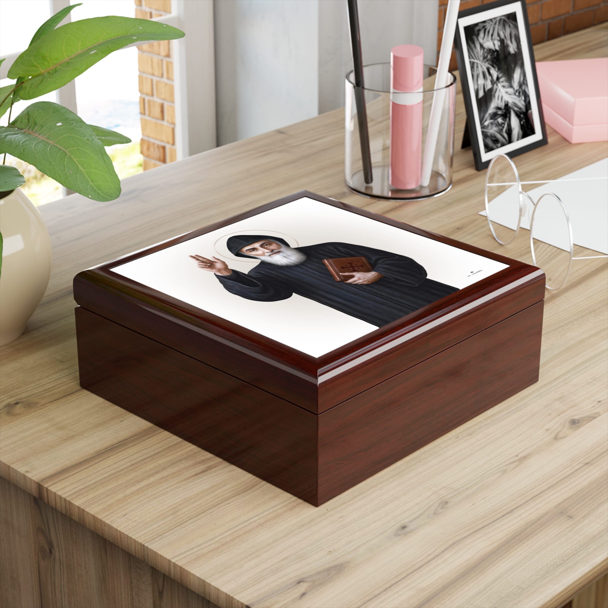 St. Charbel Keepsake Box Copyright VENXARA