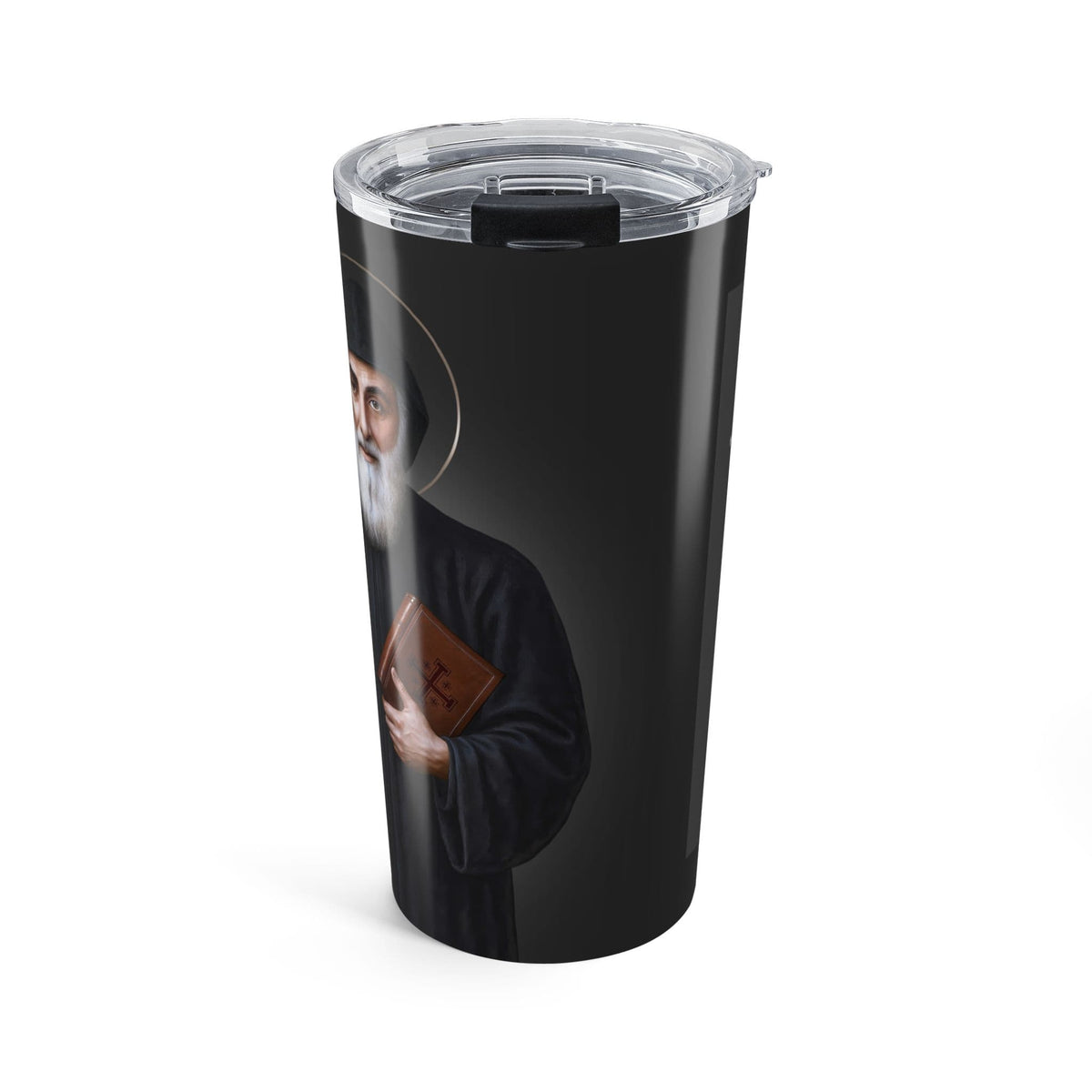 St. Charbel Lord's Prayer Tumbler (Ash 20 oz) Copyright VENXARA
