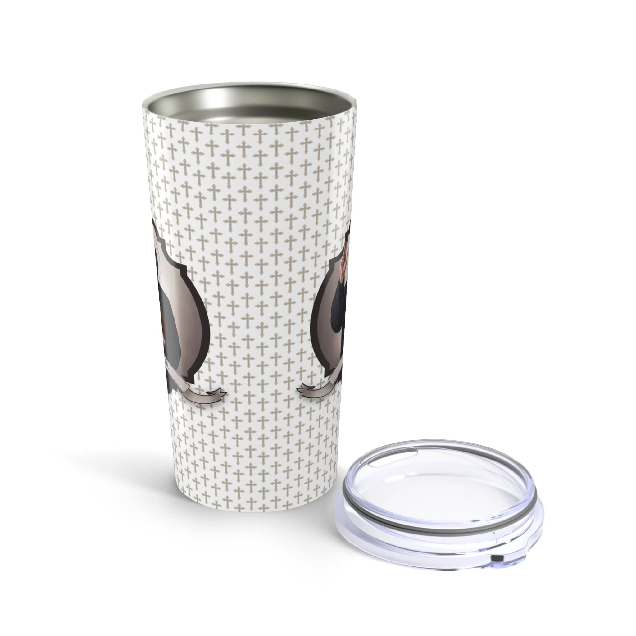 St. Charbel Tumbler (Crosses 20 oz) Copyright VENXARA