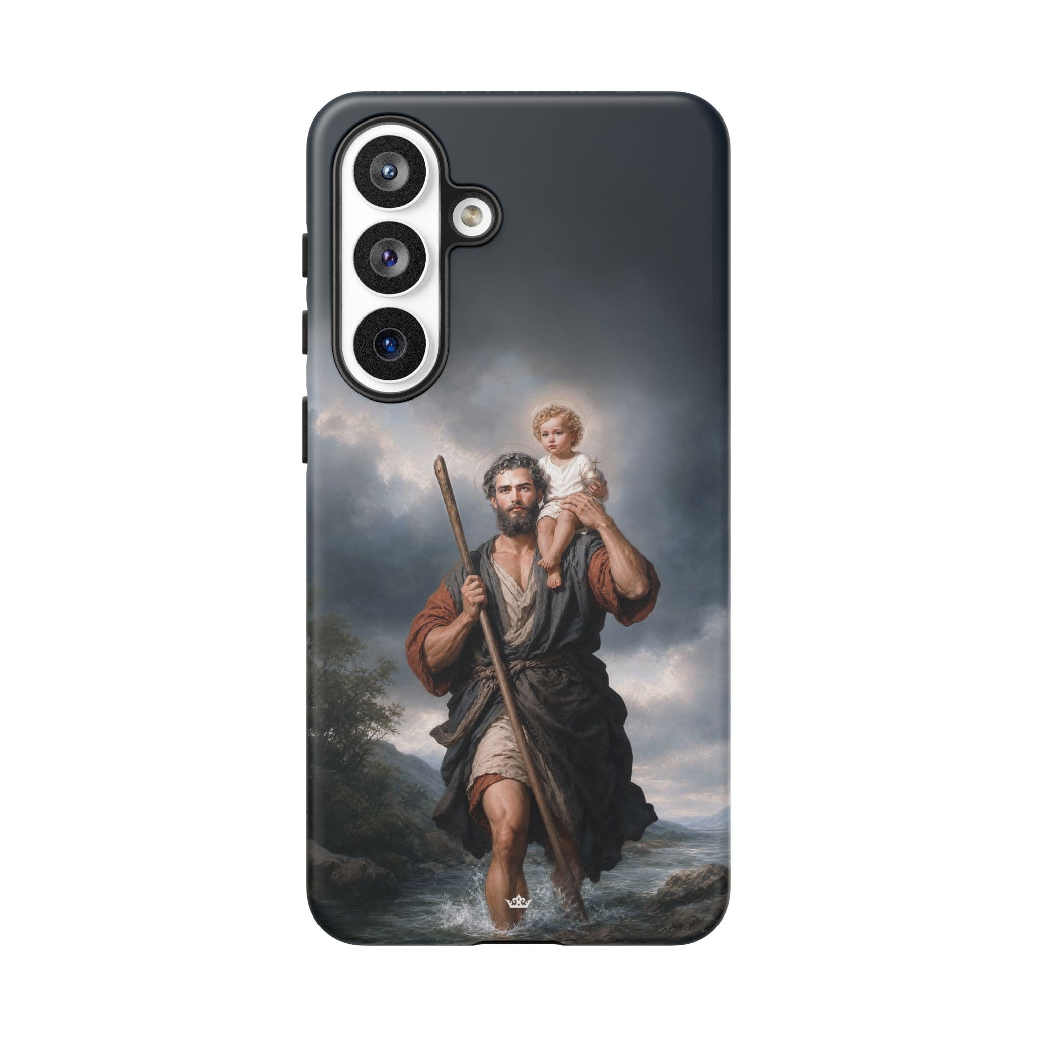 St. Christopher Hard Phone Case (River) Copyright VENXARA
