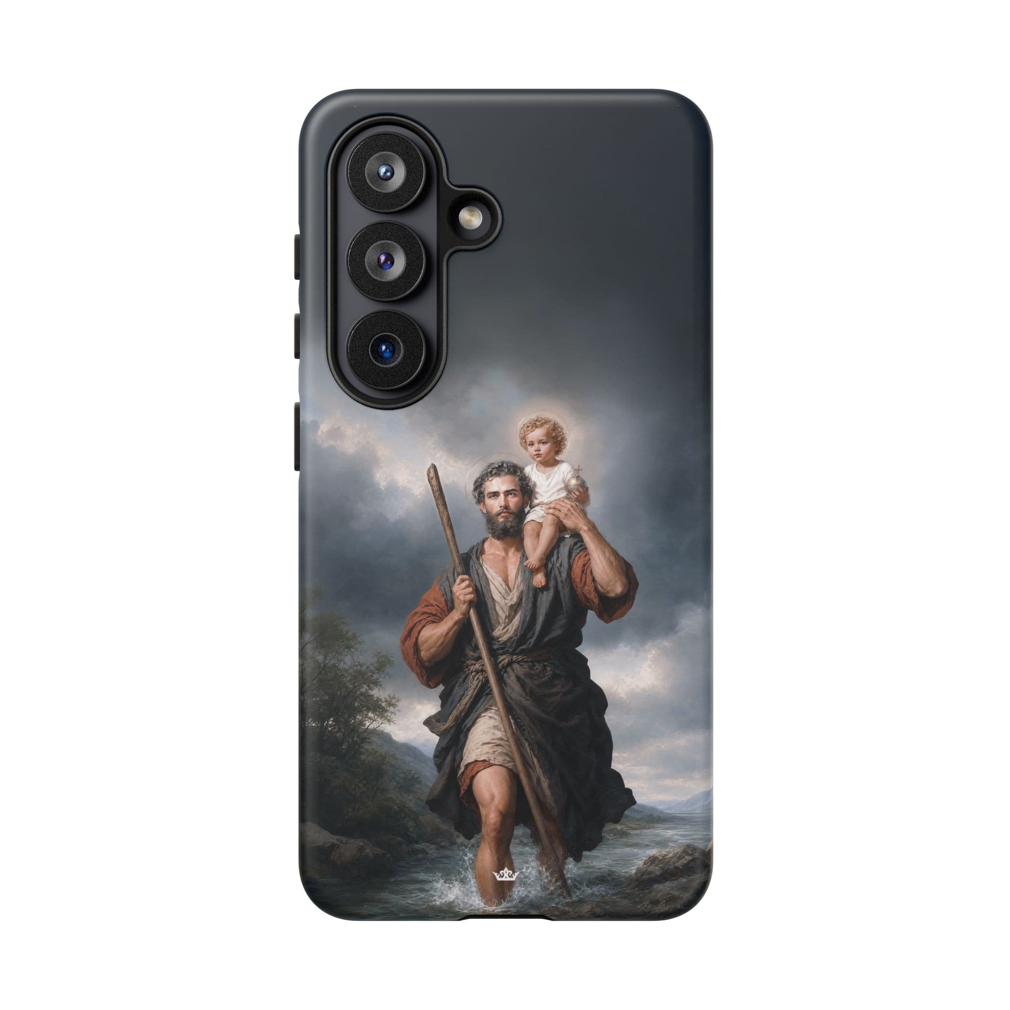 St. Christopher Hard Phone Case (River) Copyright VENXARA