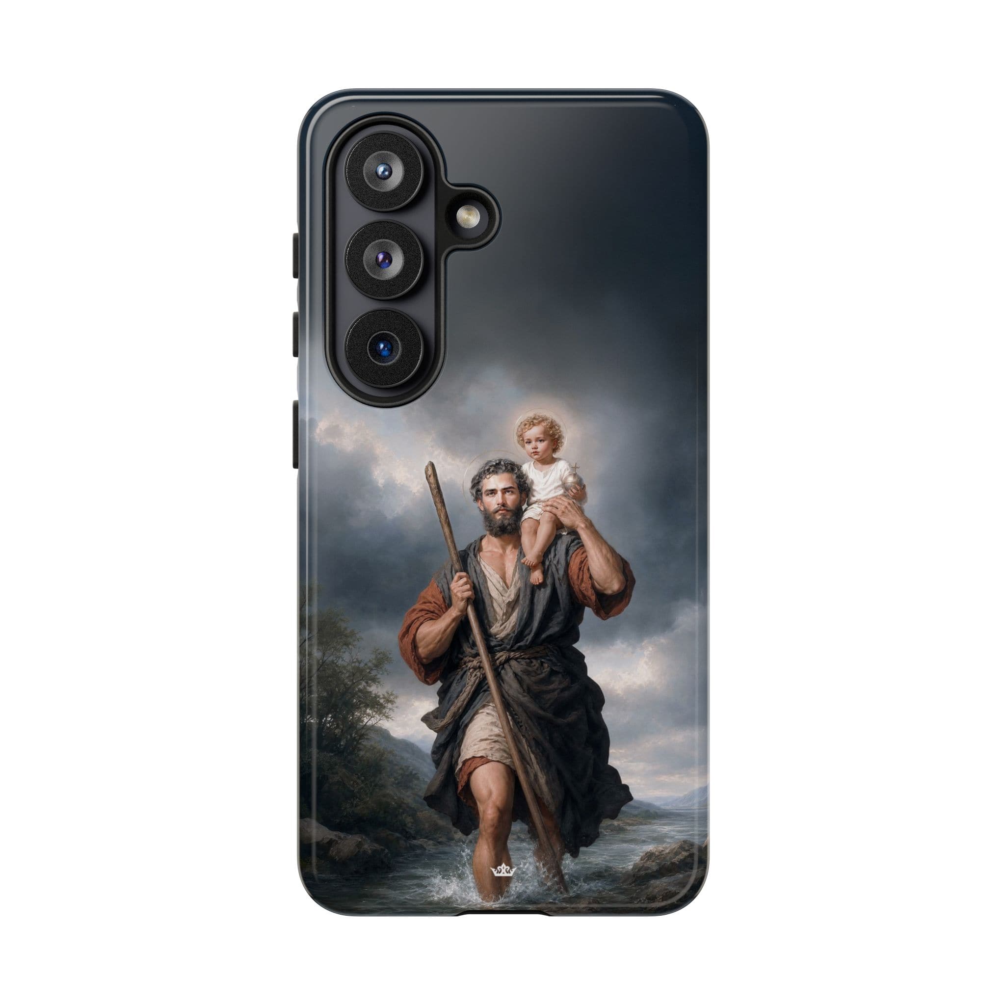 St. Christopher Hard Phone Case (River) Copyright VENXARA
