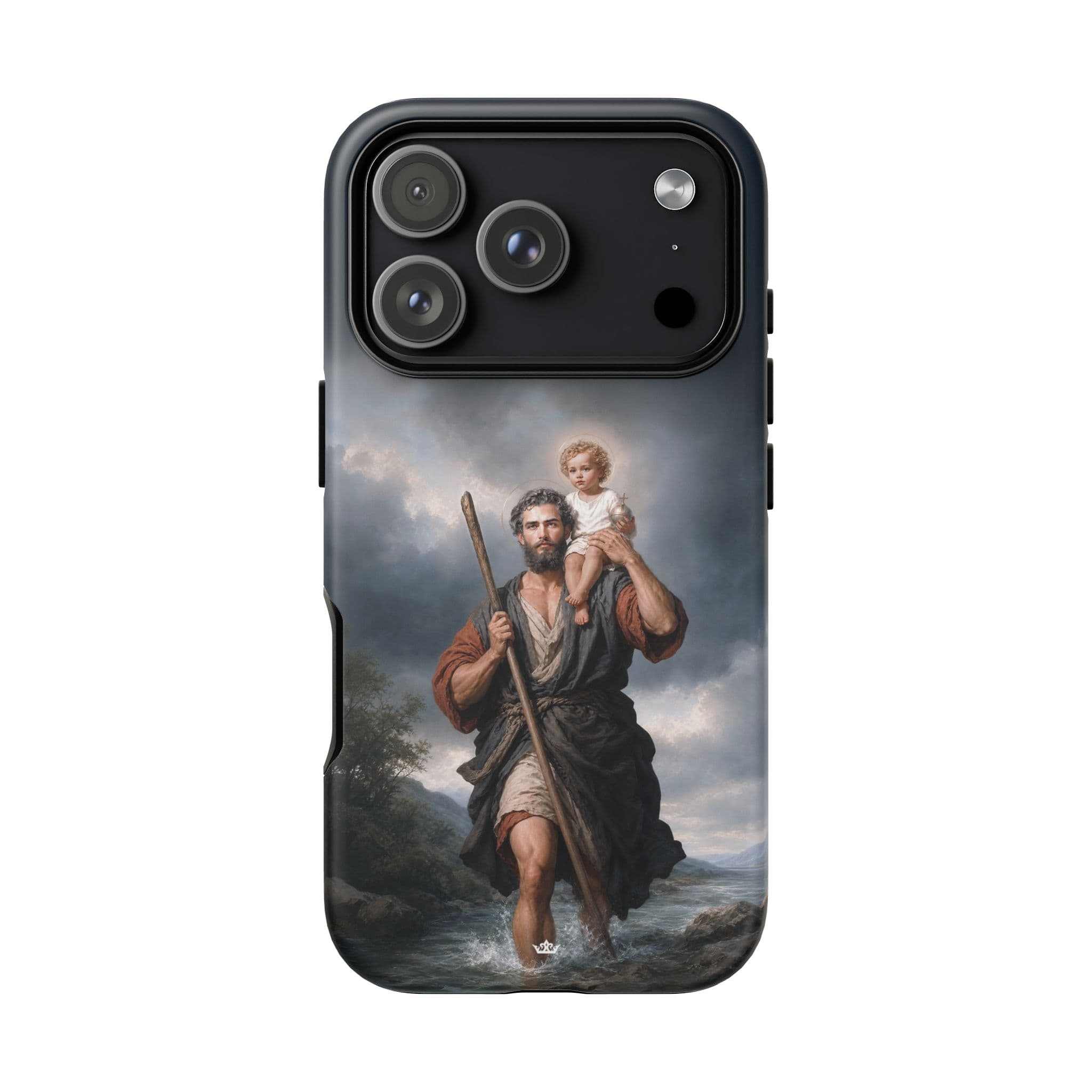 St. Christopher Hard Phone Case (River) Copyright VENXARA