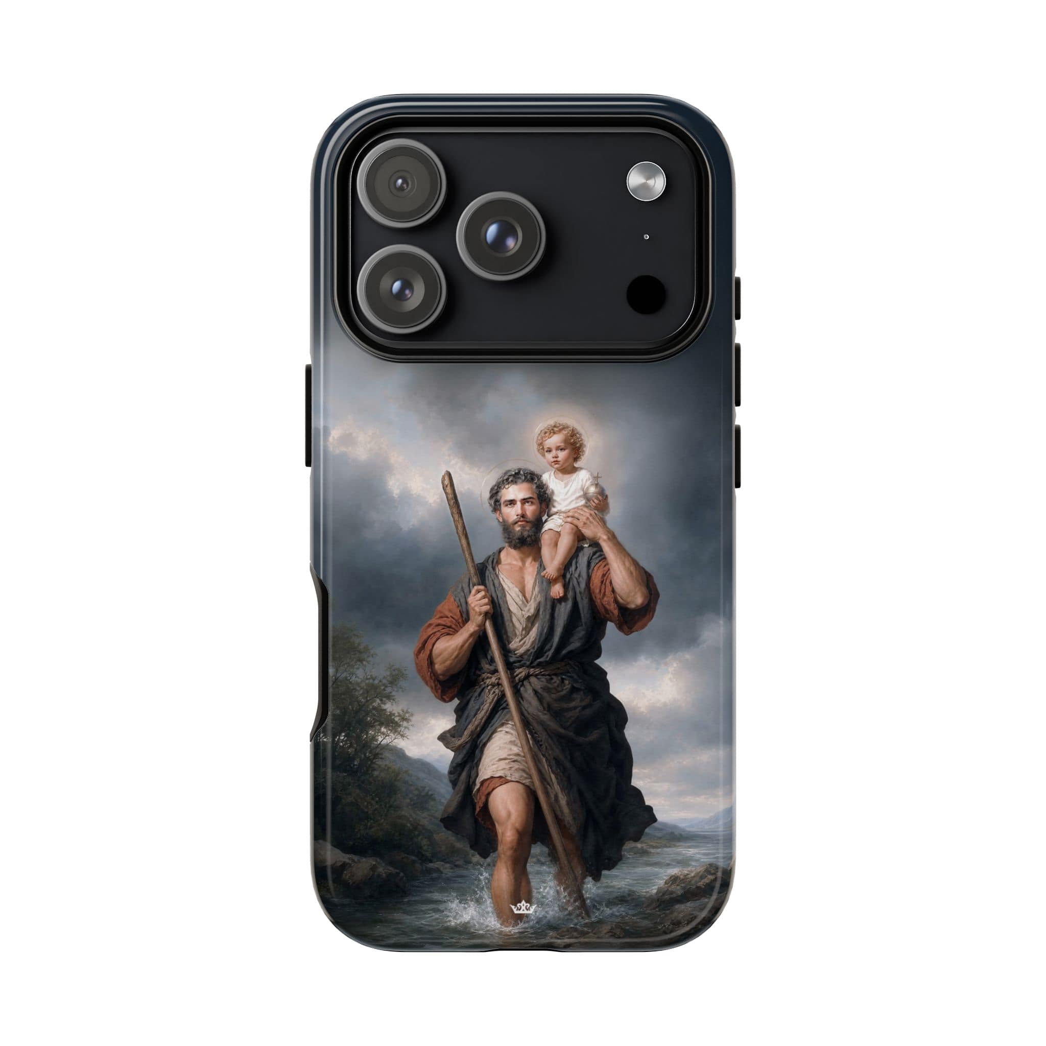 St. Christopher Hard Phone Case (River) Copyright VENXARA