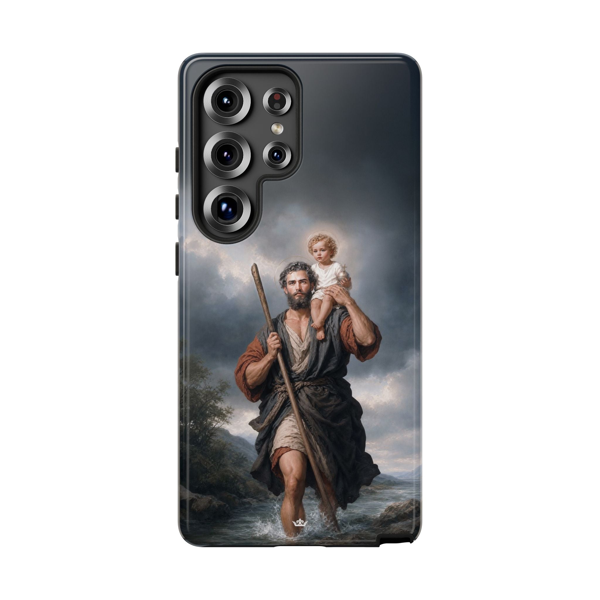 St. Christopher Hard Phone Case (River) Copyright VENXARA