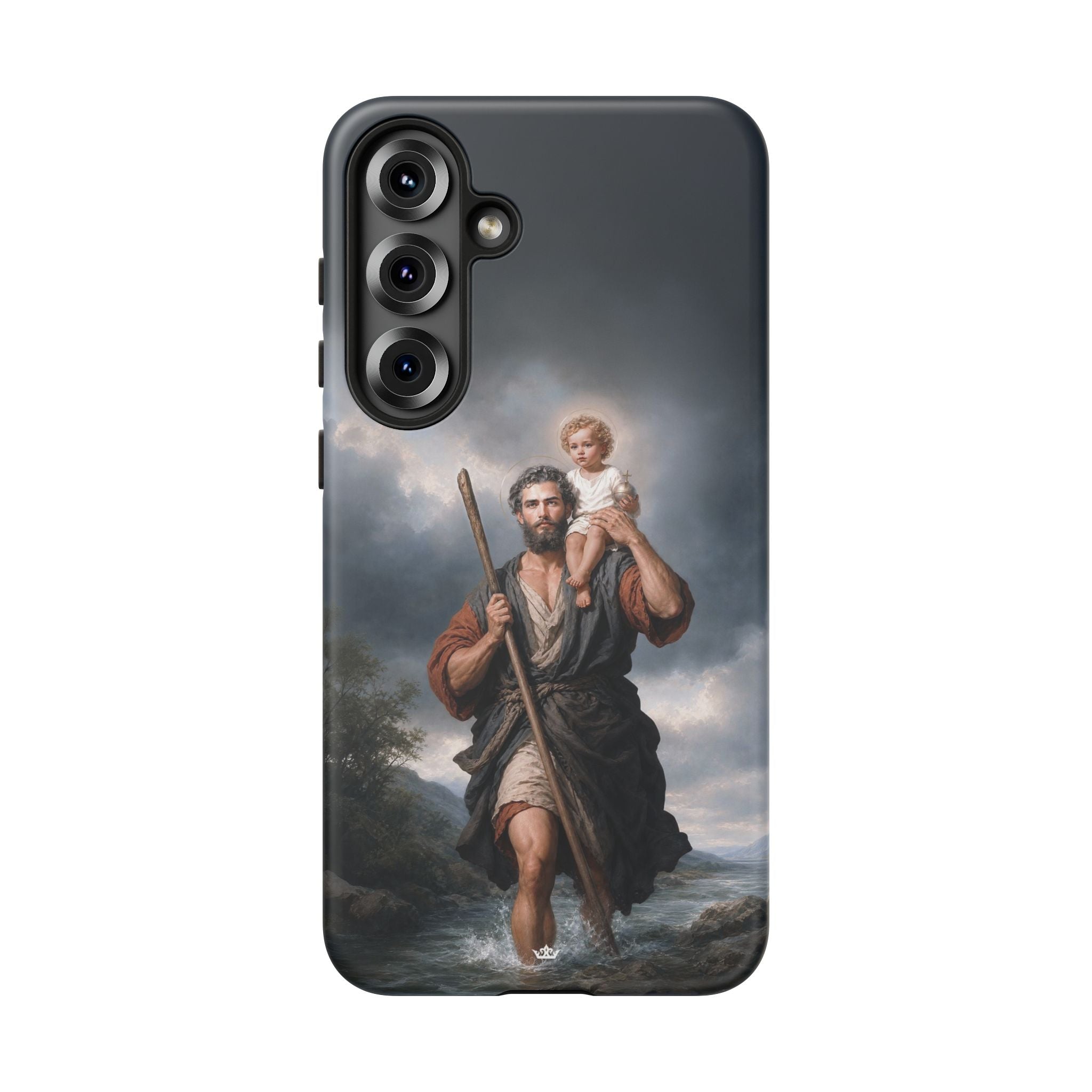 St. Christopher Hard Phone Case (River) Copyright VENXARA