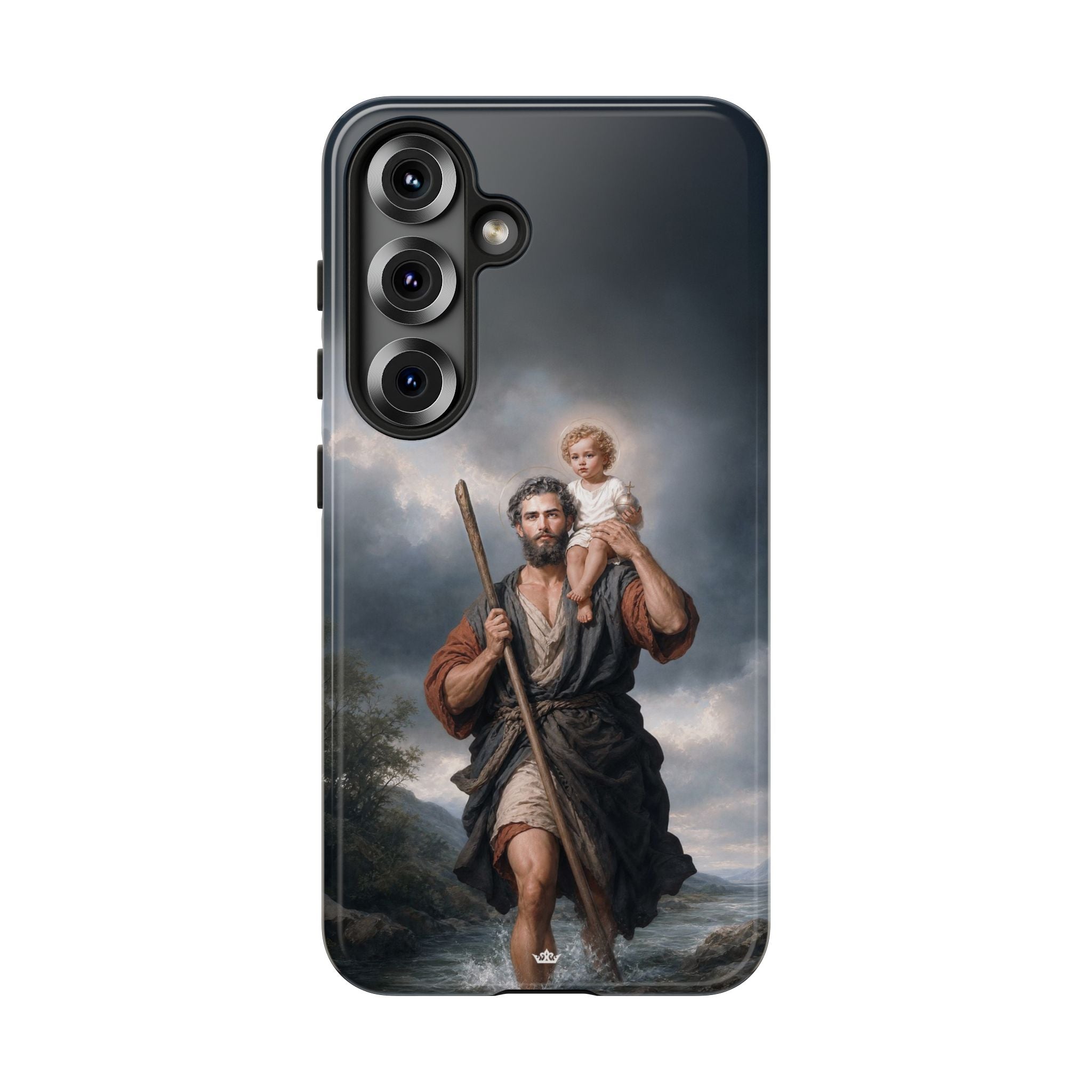 St. Christopher Hard Phone Case (River) Copyright VENXARA