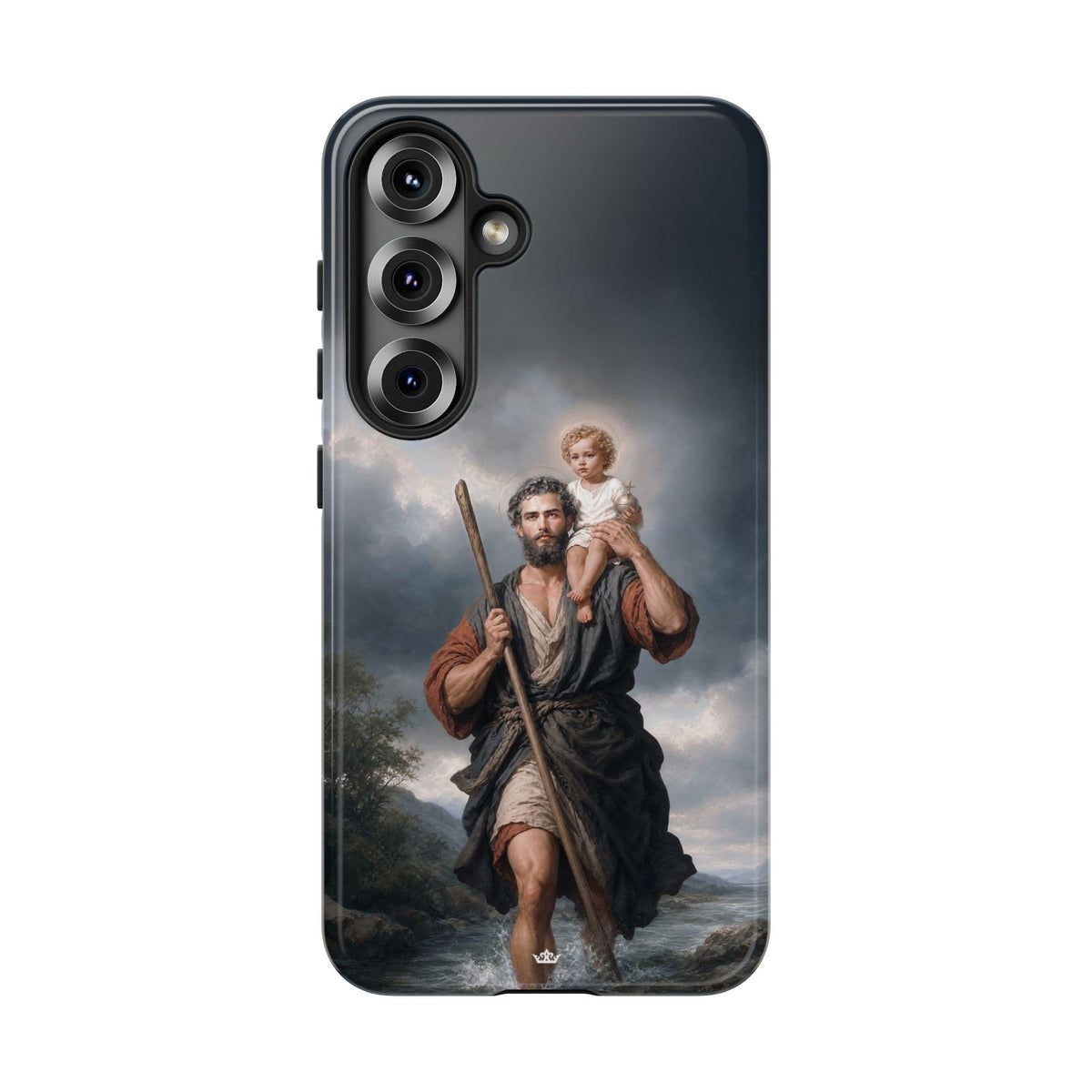 St. Christopher Hard Phone Case (River) Copyright VENXARA