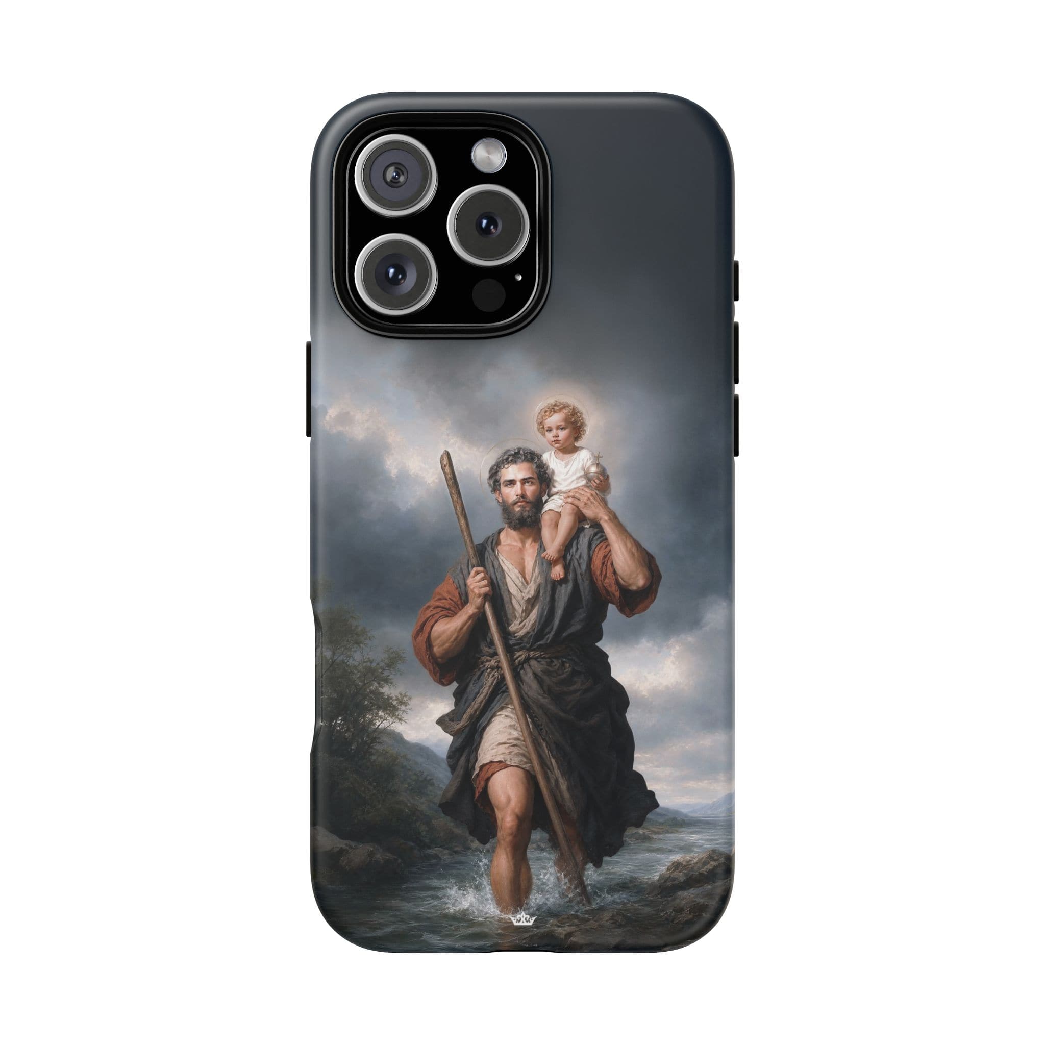 St. Christopher Hard Phone Case (River) Copyright VENXARA