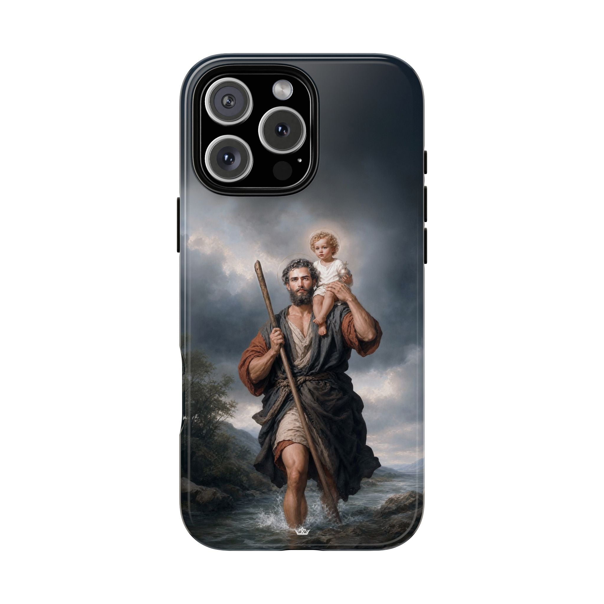 St. Christopher Hard Phone Case (River) Copyright VENXARA