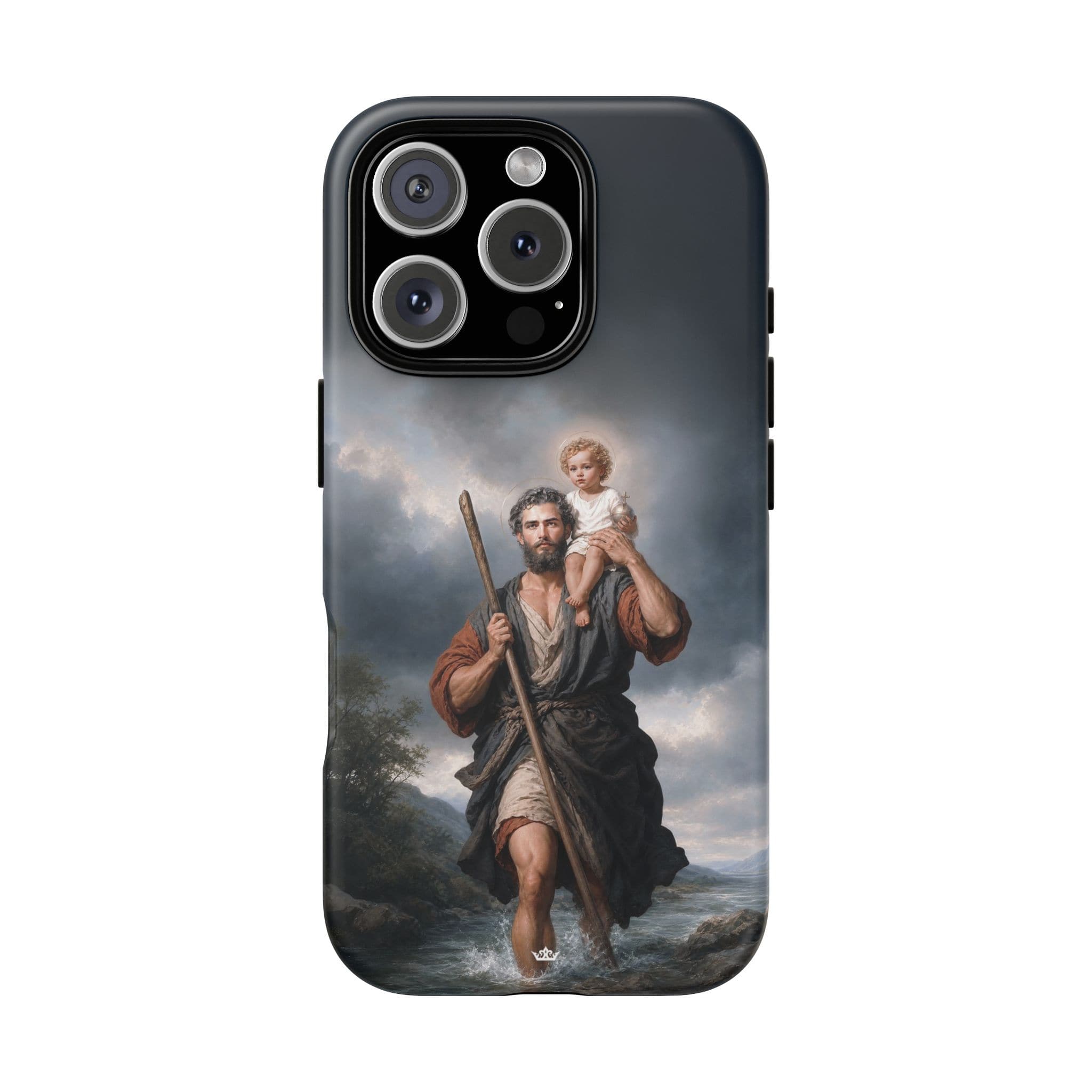 St. Christopher Hard Phone Case (River) Copyright VENXARA