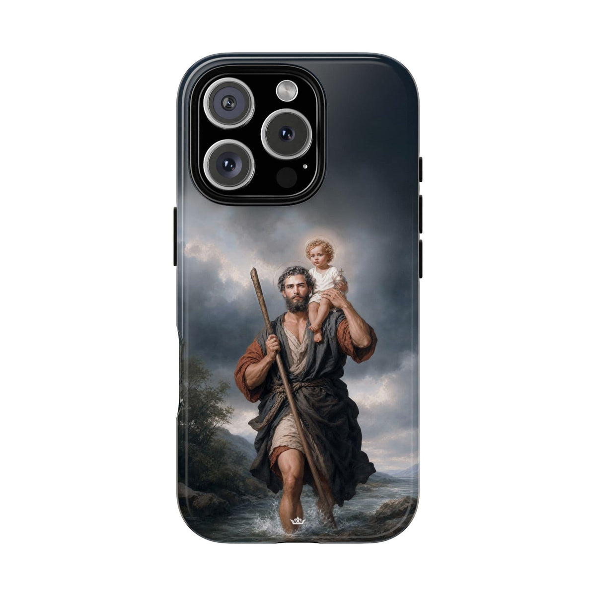 St. Christopher Hard Phone Case (River) Copyright VENXARA