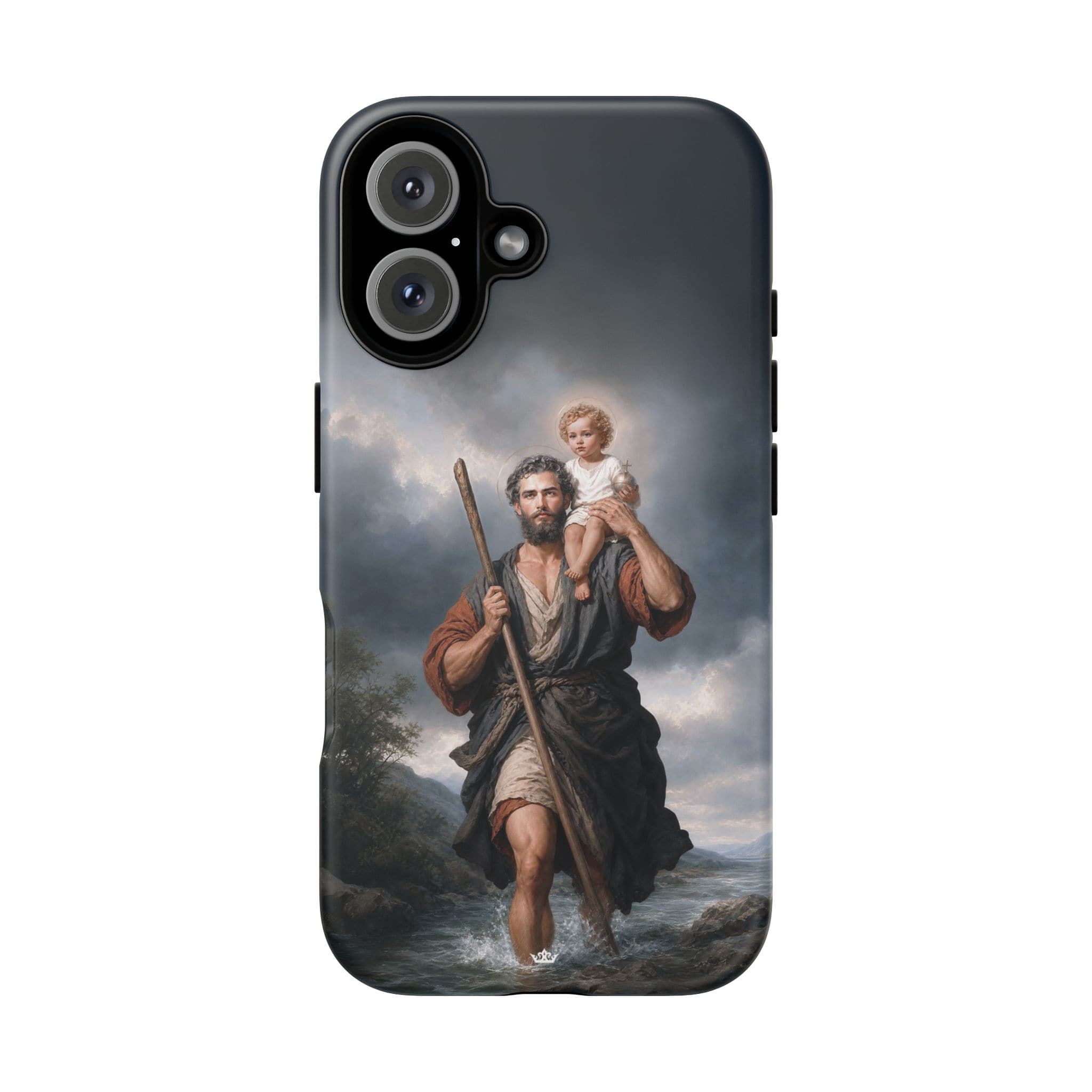St. Christopher Hard Phone Case (River) Copyright VENXARA