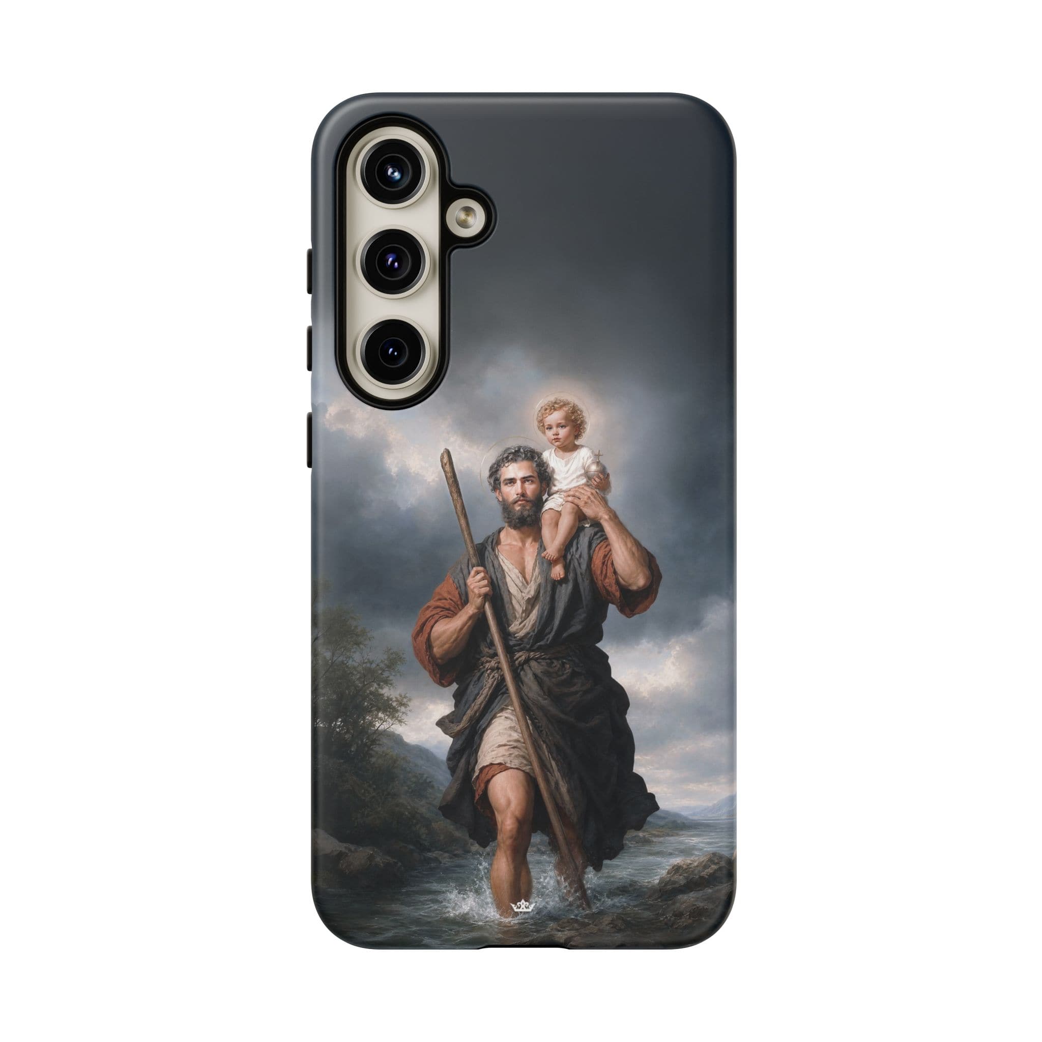 St. Christopher Hard Phone Case (River) Copyright VENXARA