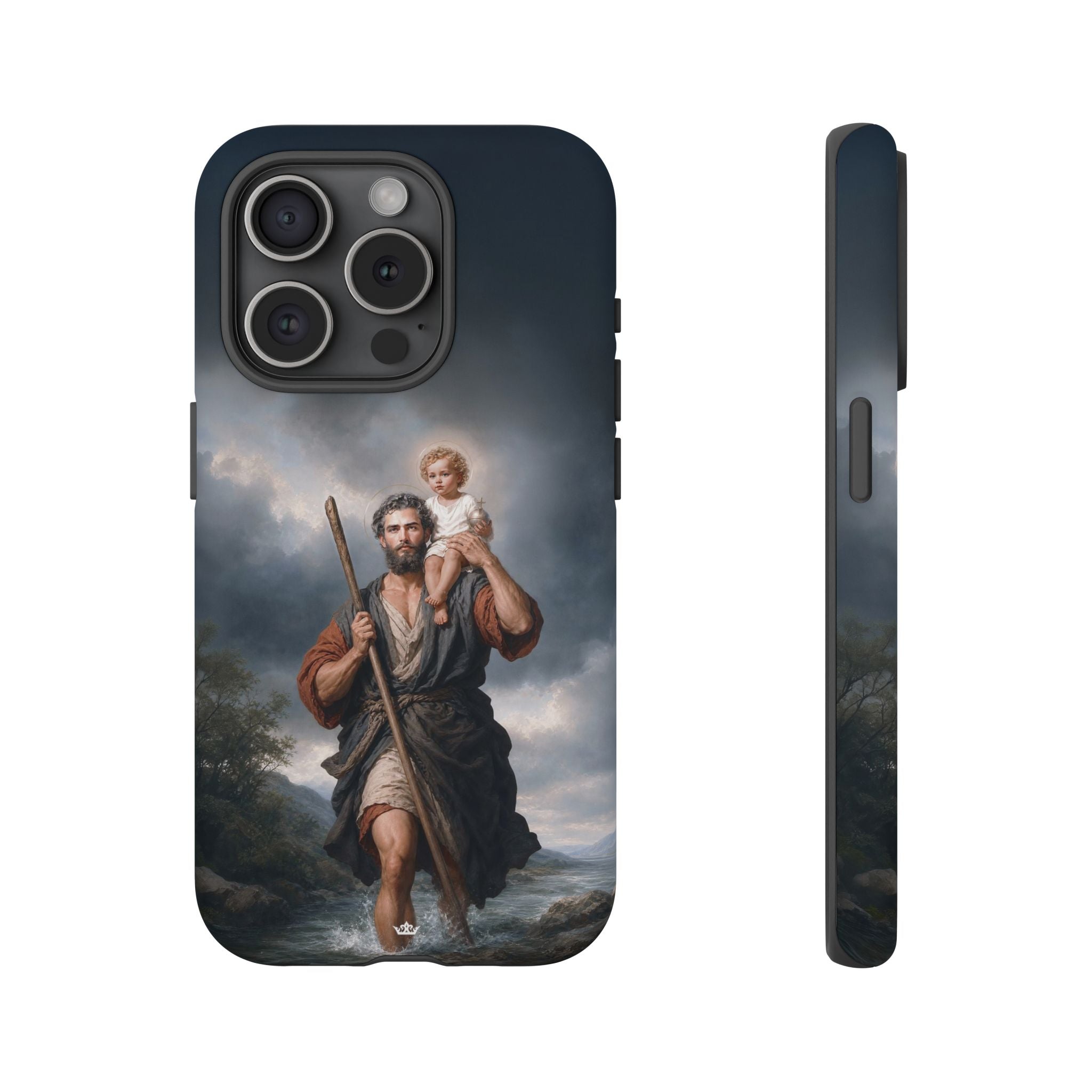 St. Christopher Hard Phone Case (River) Copyright VENXARA