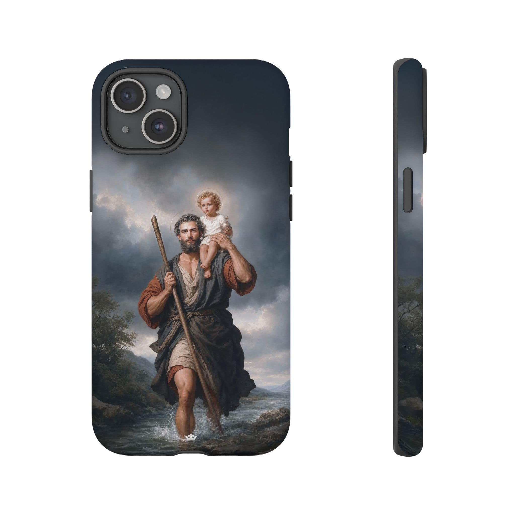 St. Christopher Hard Phone Case (River) Copyright VENXARA