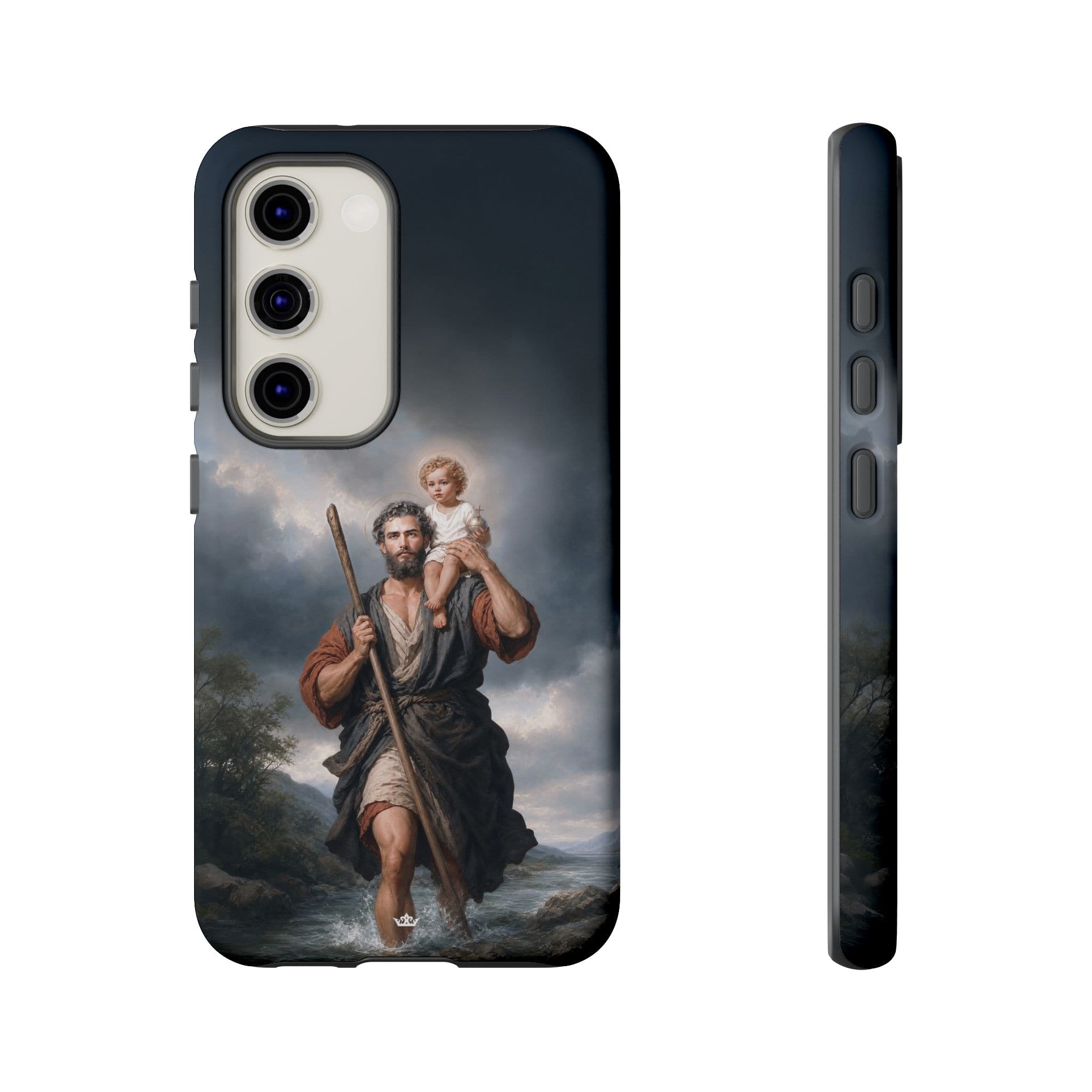 St. Christopher Hard Phone Case (River) Copyright VENXARA