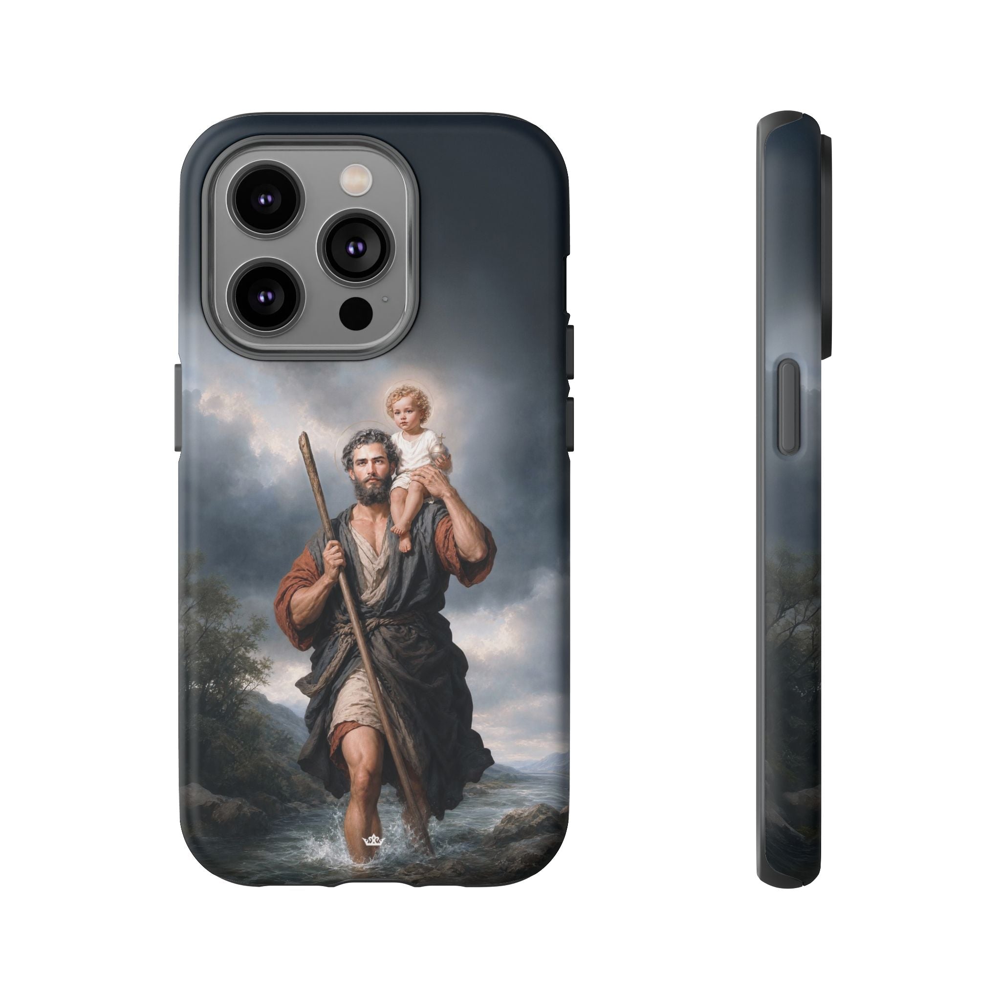 St. Christopher Hard Phone Case (River) Copyright VENXARA