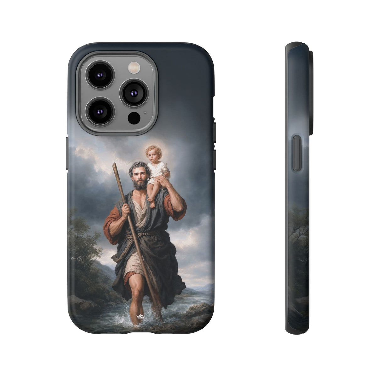 St. Christopher Hard Phone Case (River) Copyright VENXARA