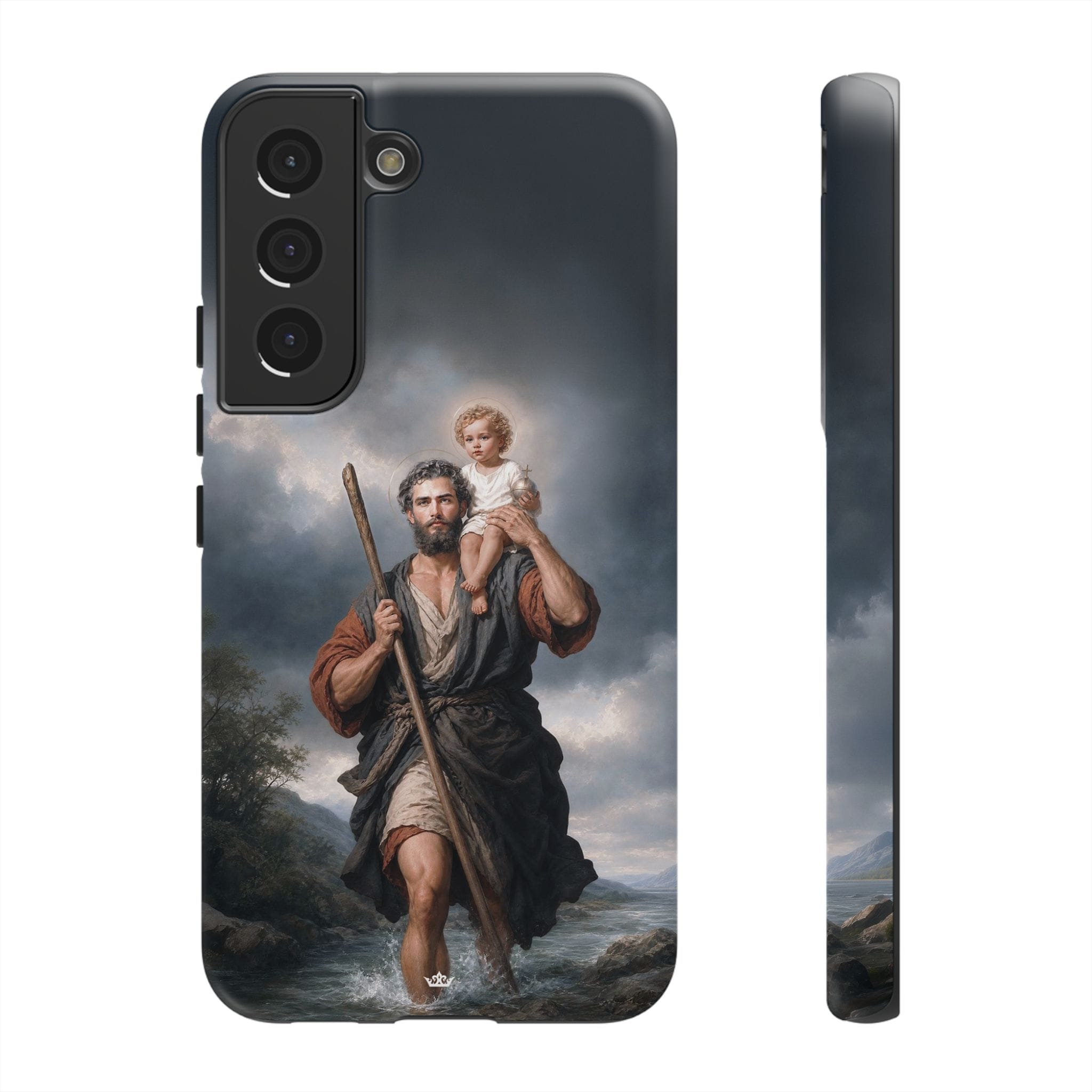St. Christopher Hard Phone Case (River) Copyright VENXARA