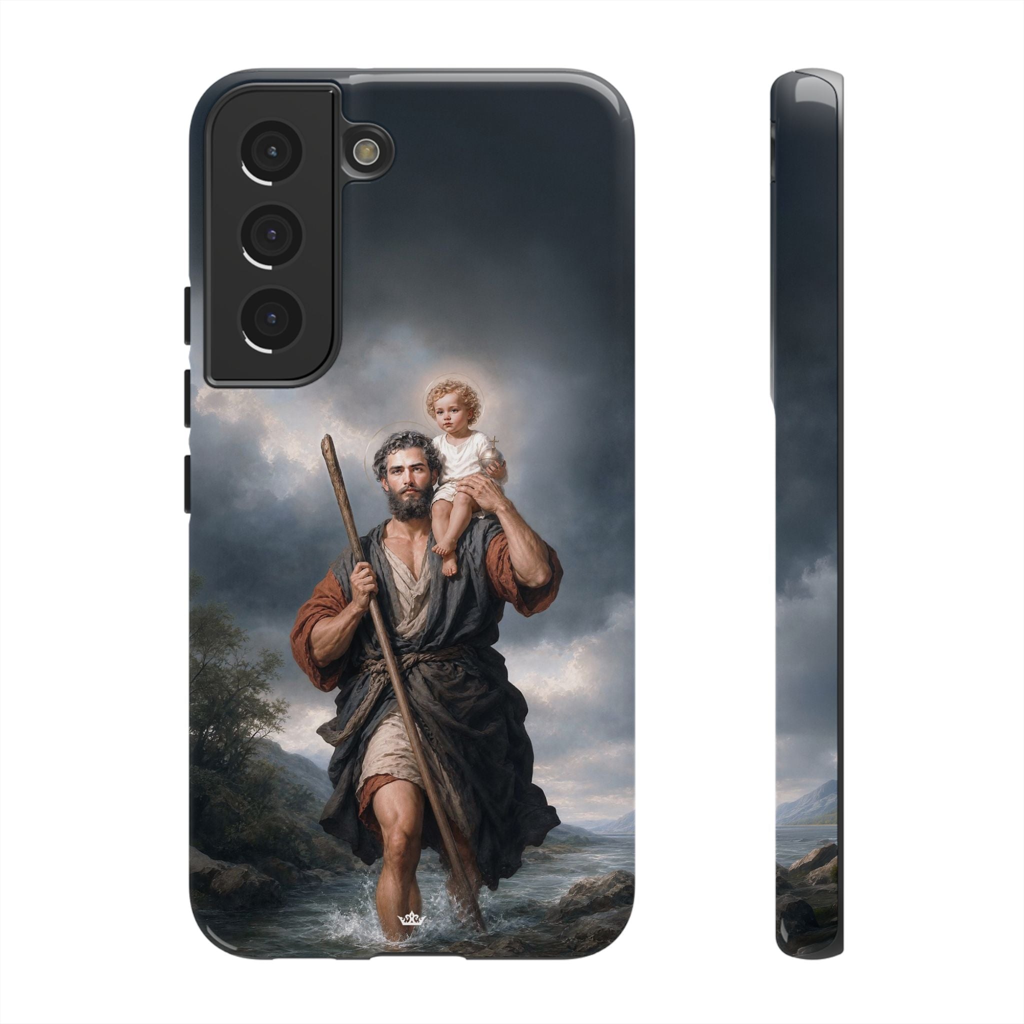 St. Christopher Hard Phone Case (River) Copyright VENXARA
