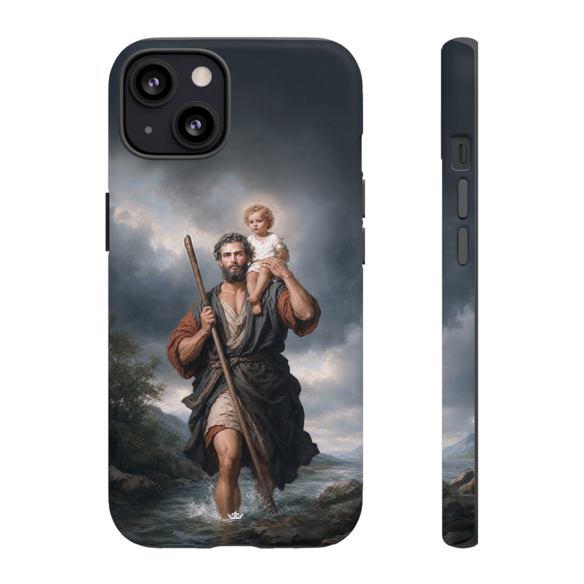 St. Christopher Hard Phone Case (River) Copyright VENXARA