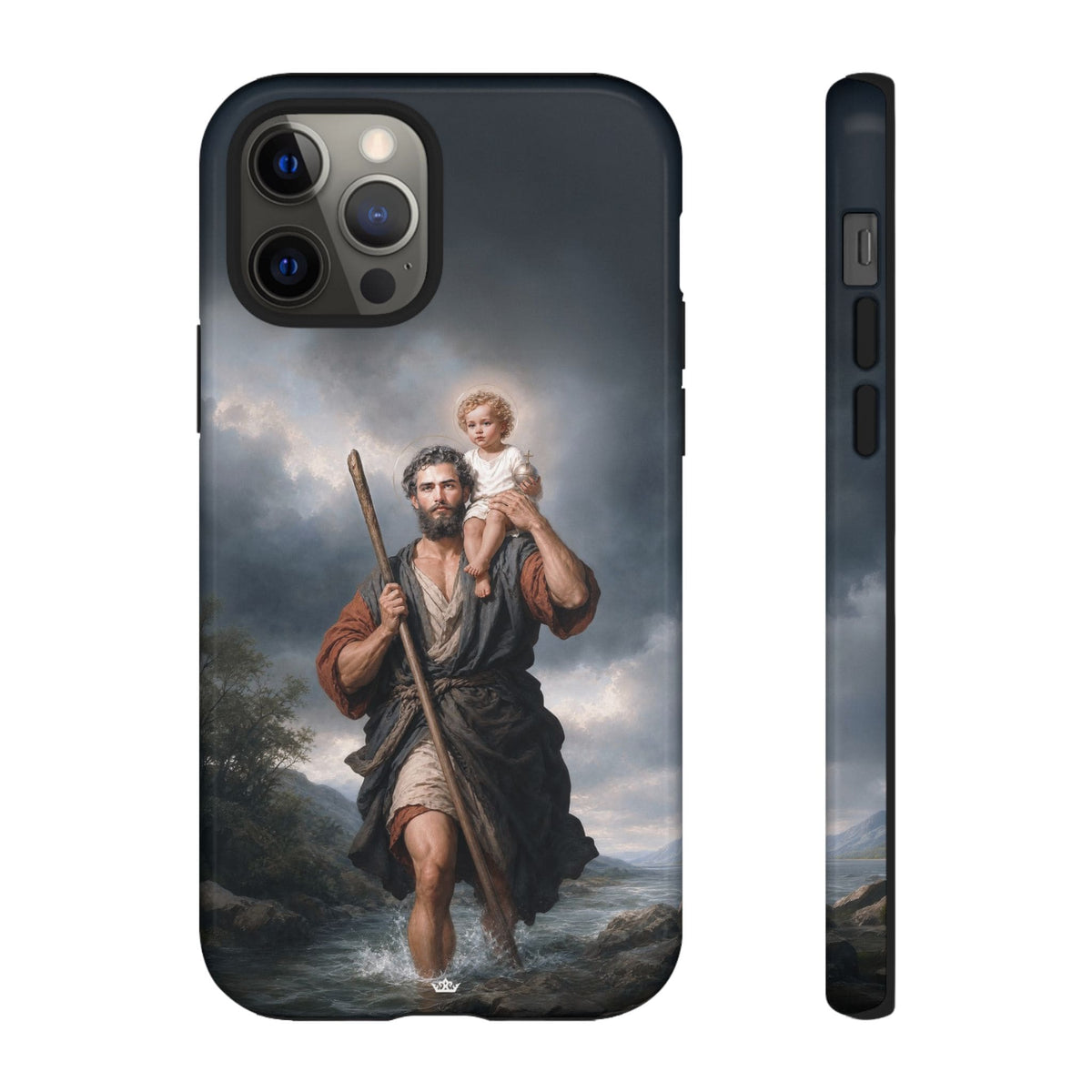St. Christopher Hard Phone Case (River) Copyright VENXARA