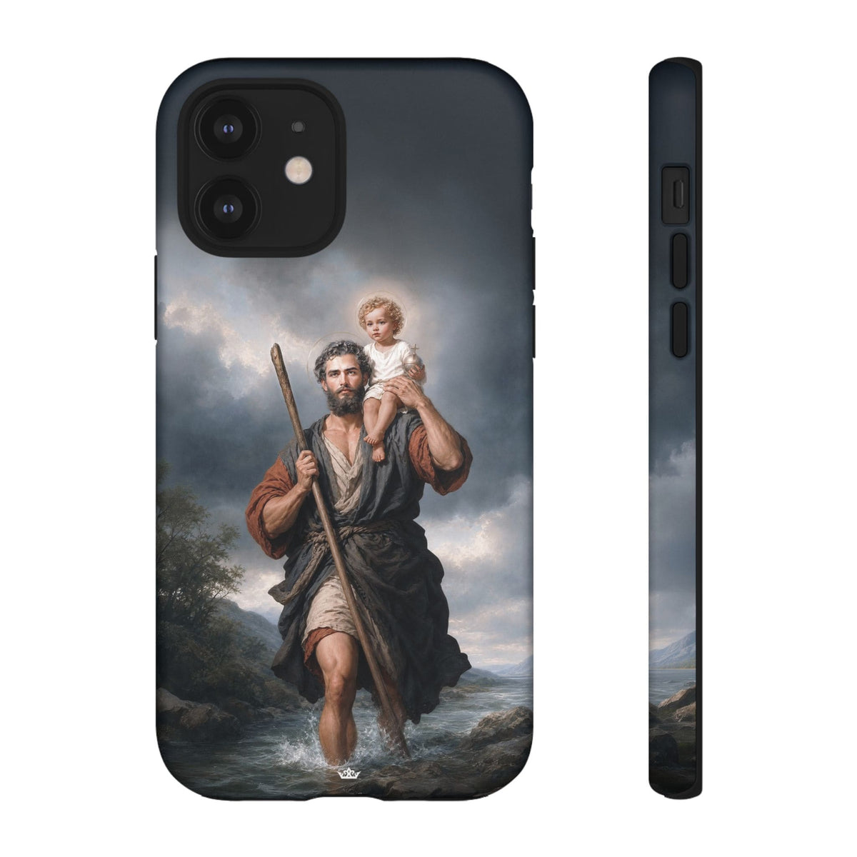 St. Christopher Hard Phone Case (River) Copyright VENXARA