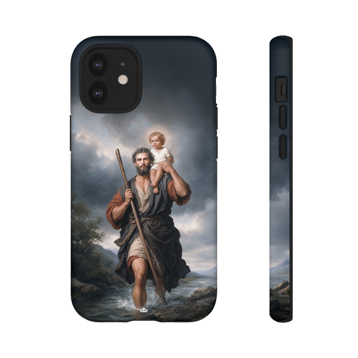 St. Christopher Hard Phone Case (River) Copyright VENXARA