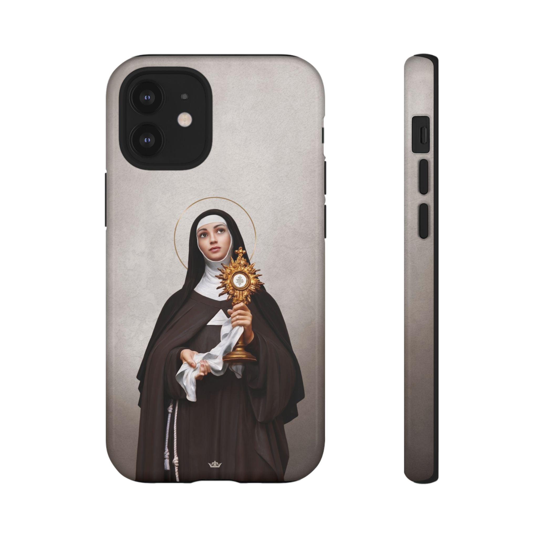 St. Clare of Assisi Hard Phone Case (Light) - VENXARA®