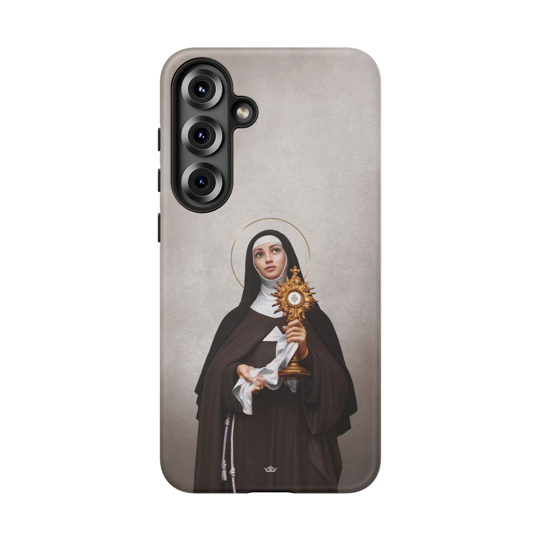 St. Clare of Assisi Hard Phone Case (Light) - VENXARA®