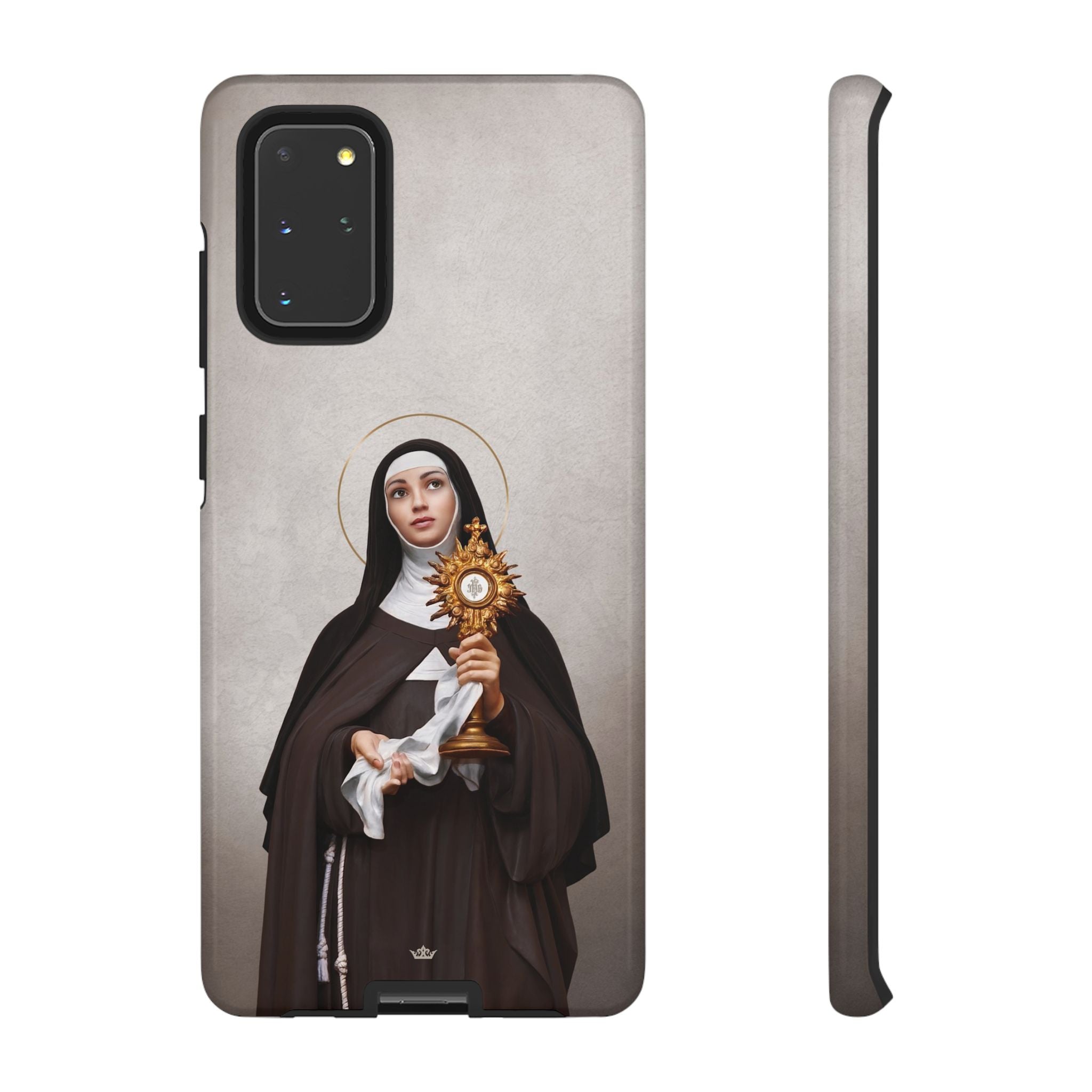 St. Clare of Assisi Hard Phone Case (Light) - VENXARA®